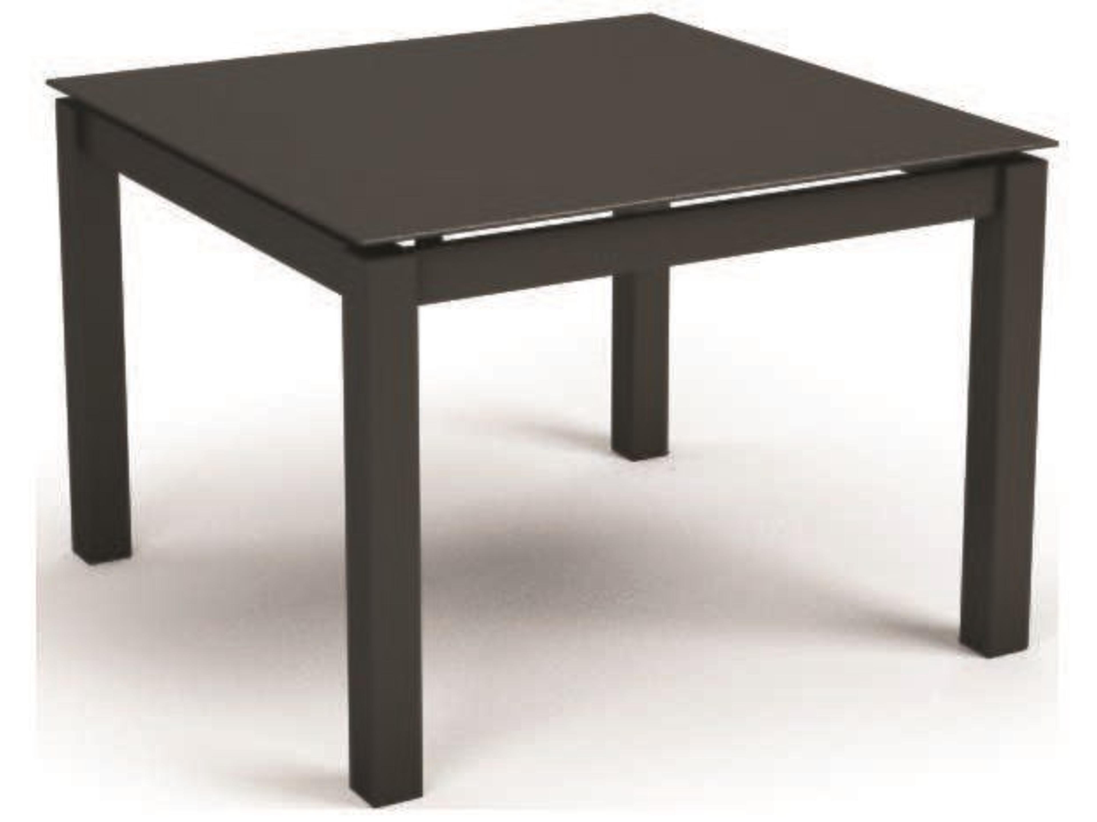 Mode Aluminum Square Outdoor End Table