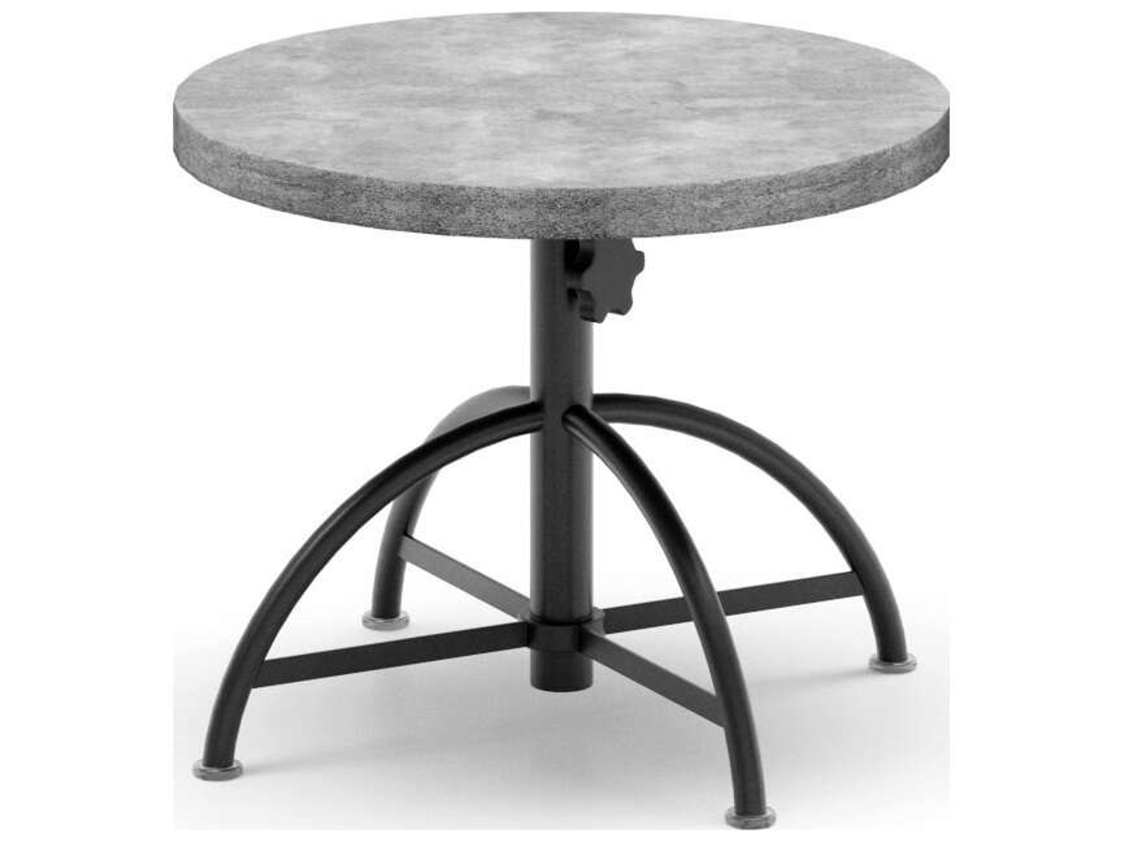 Concrete Table Natural Series End