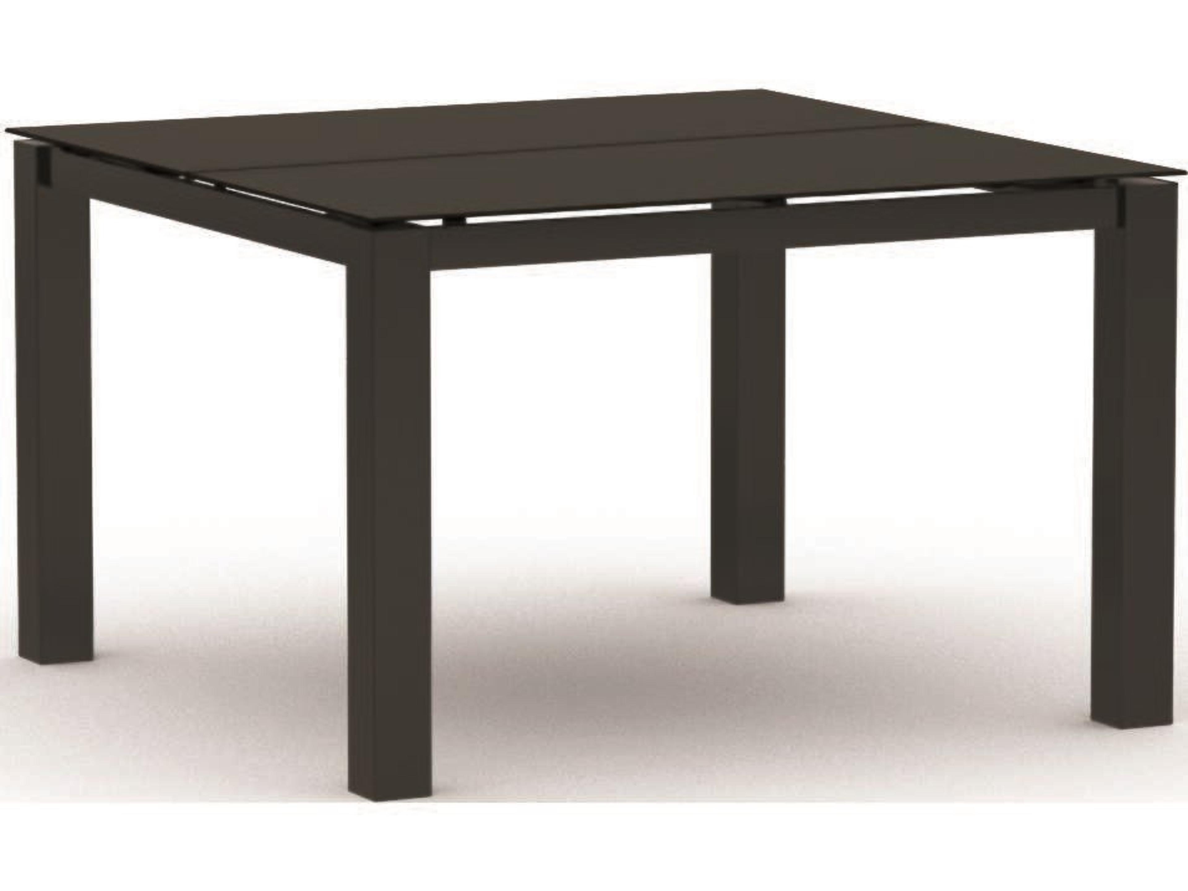 Mode Aluminum Square Outdoor Dining Table