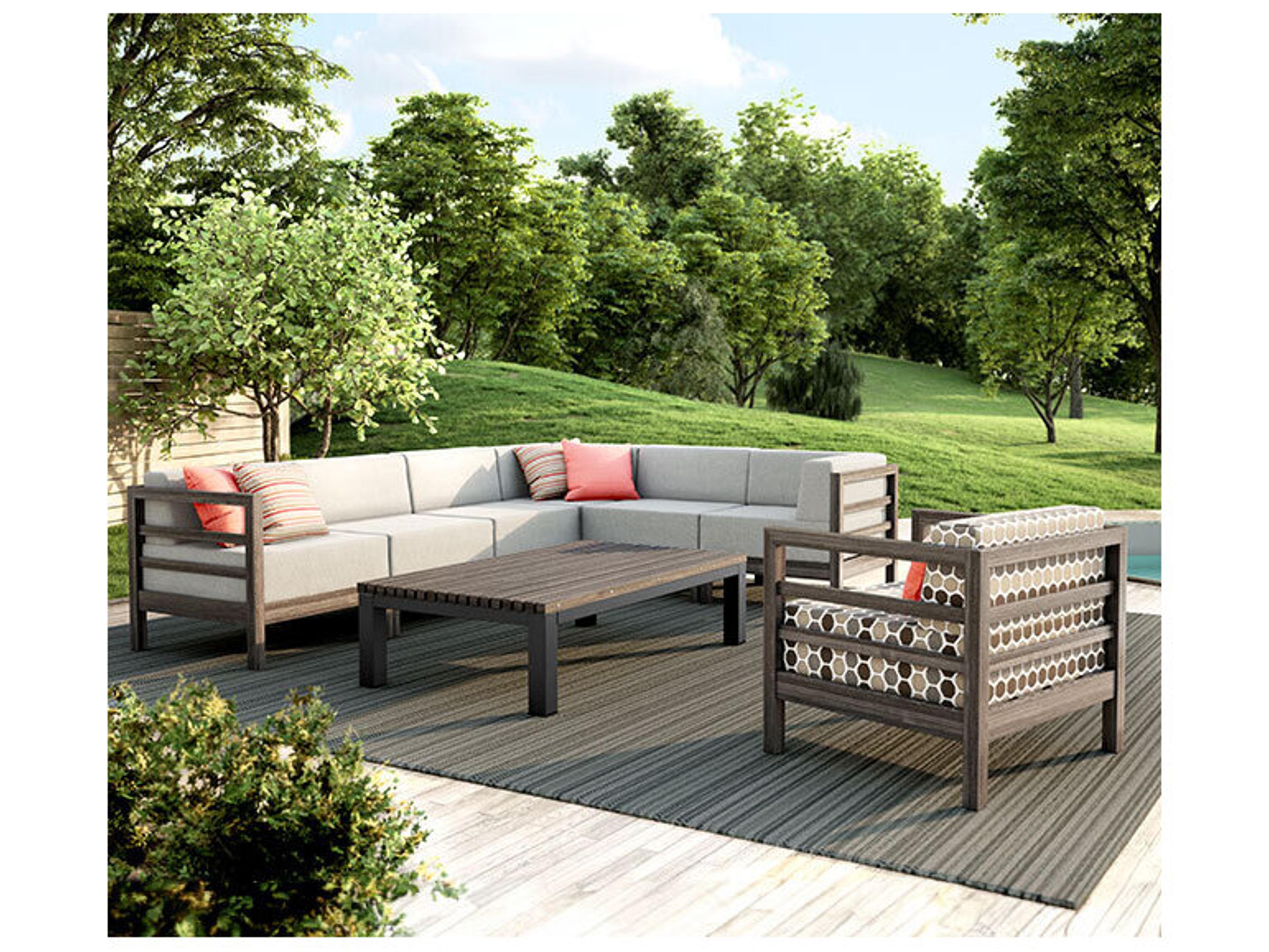 Homecrest Willow Cushion Ottoman