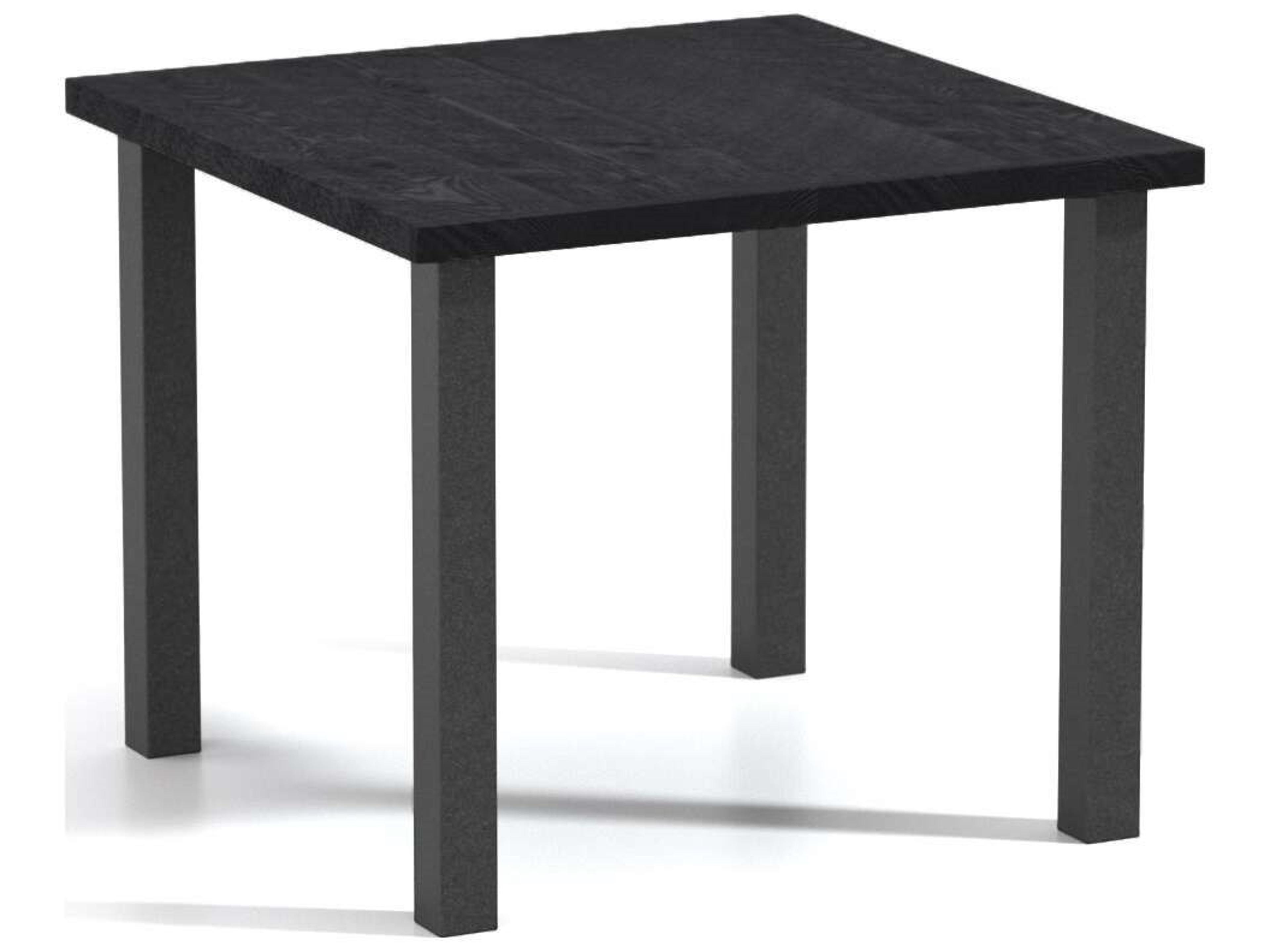 Timber Aluminum Square Post Base Outdoor Counter Table
