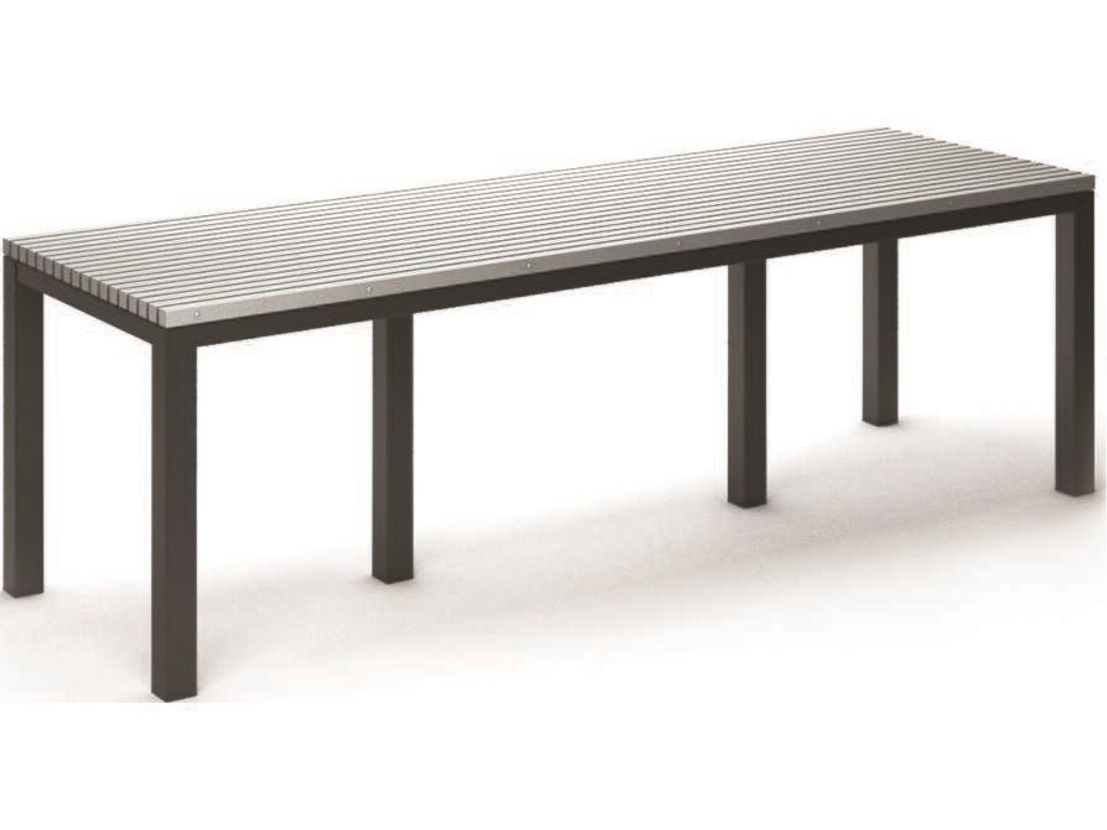 Eden Aluminum Rectangular Outdoor Counter Table