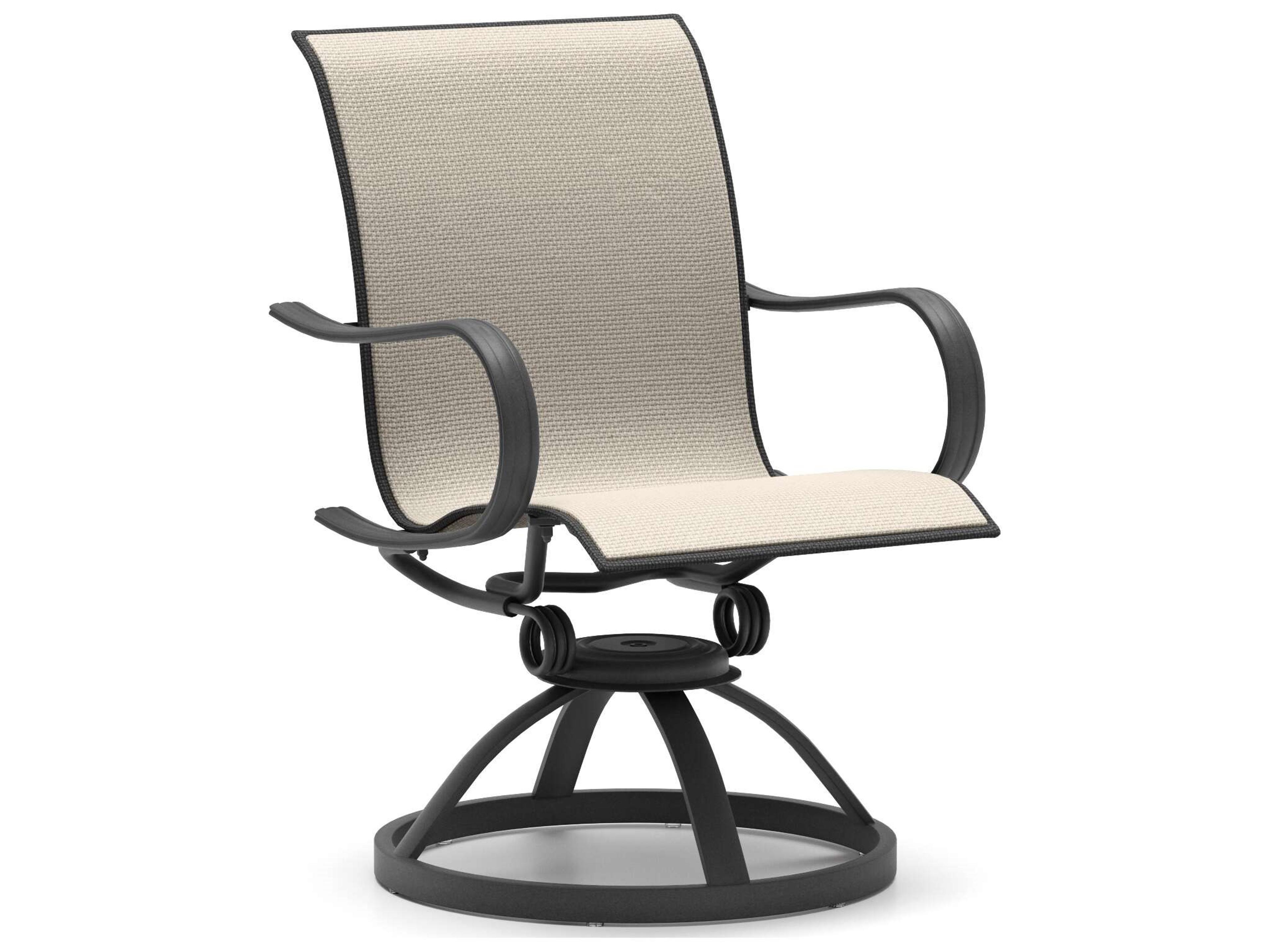 Holly Hill Sling Low Back Swivel Rocker