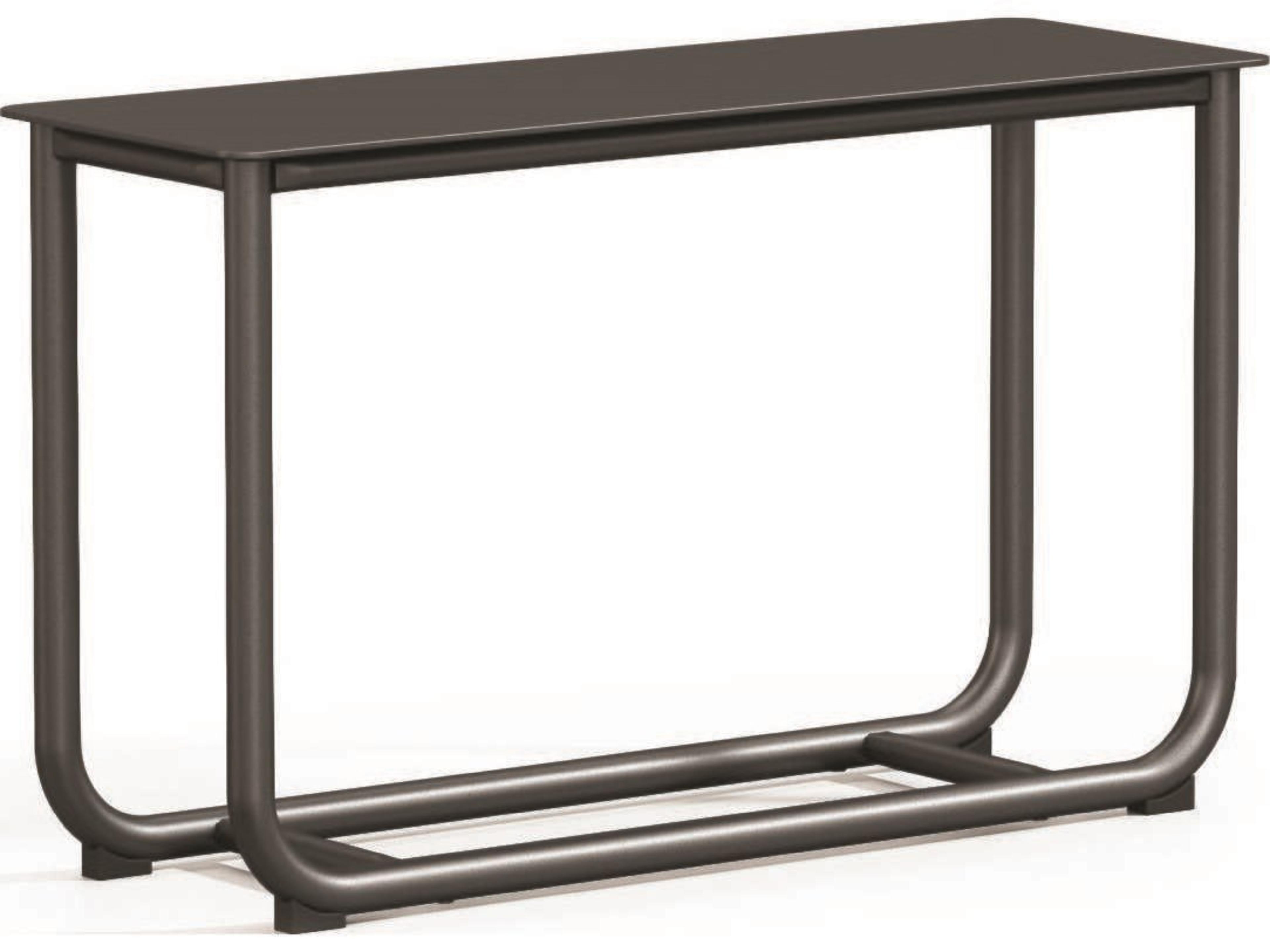Infiniti Air Sensation Sling Aluminum Rectangular Outdoor End Table
