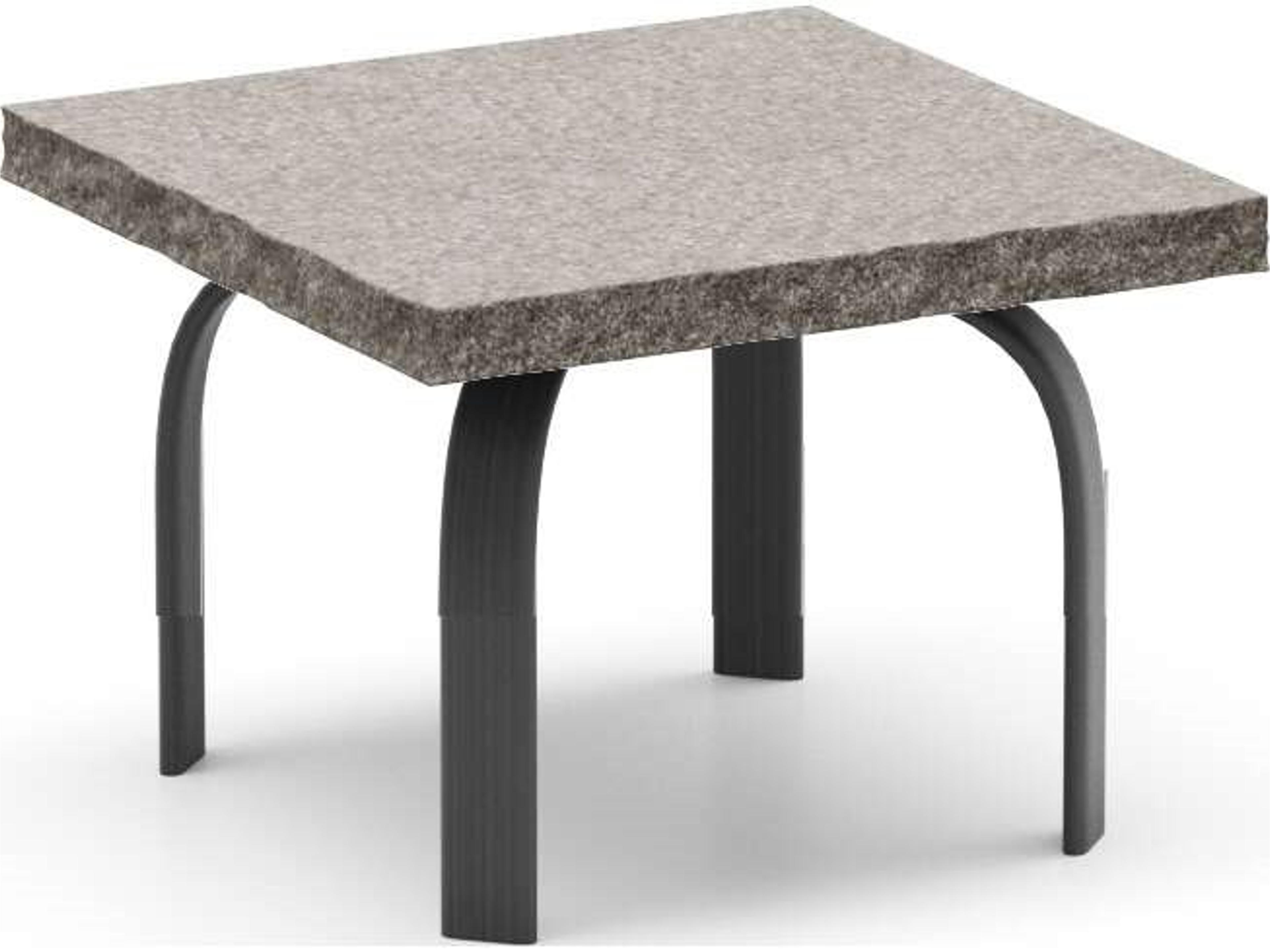 Shadow Rock Natural Series 24" Square Side Table in Universal Base