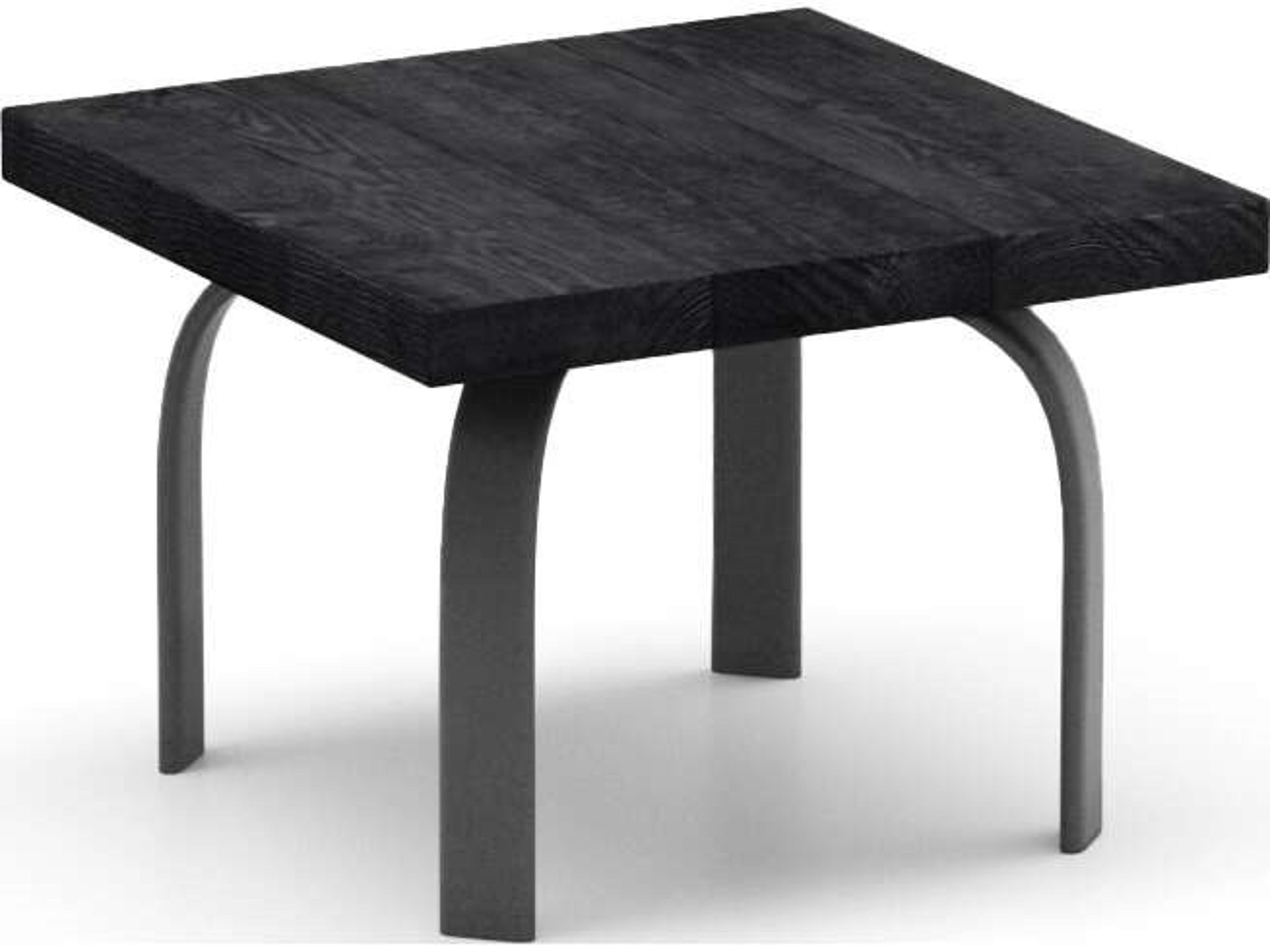 Timber Tables Natural 24" Square Side Table in Universal Base