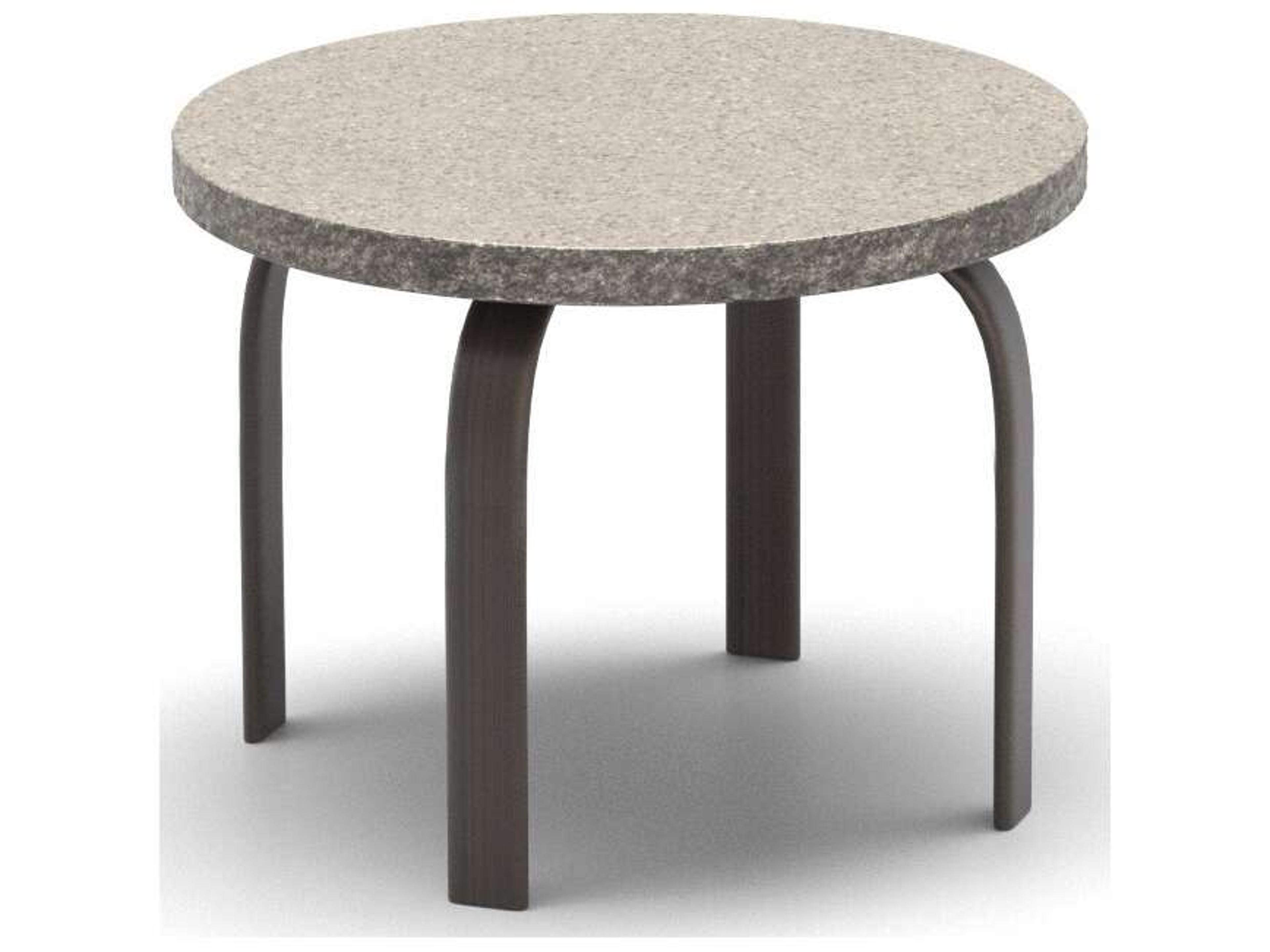 Shadow Rock Natural Series 24" Square Side Table in Universal Base