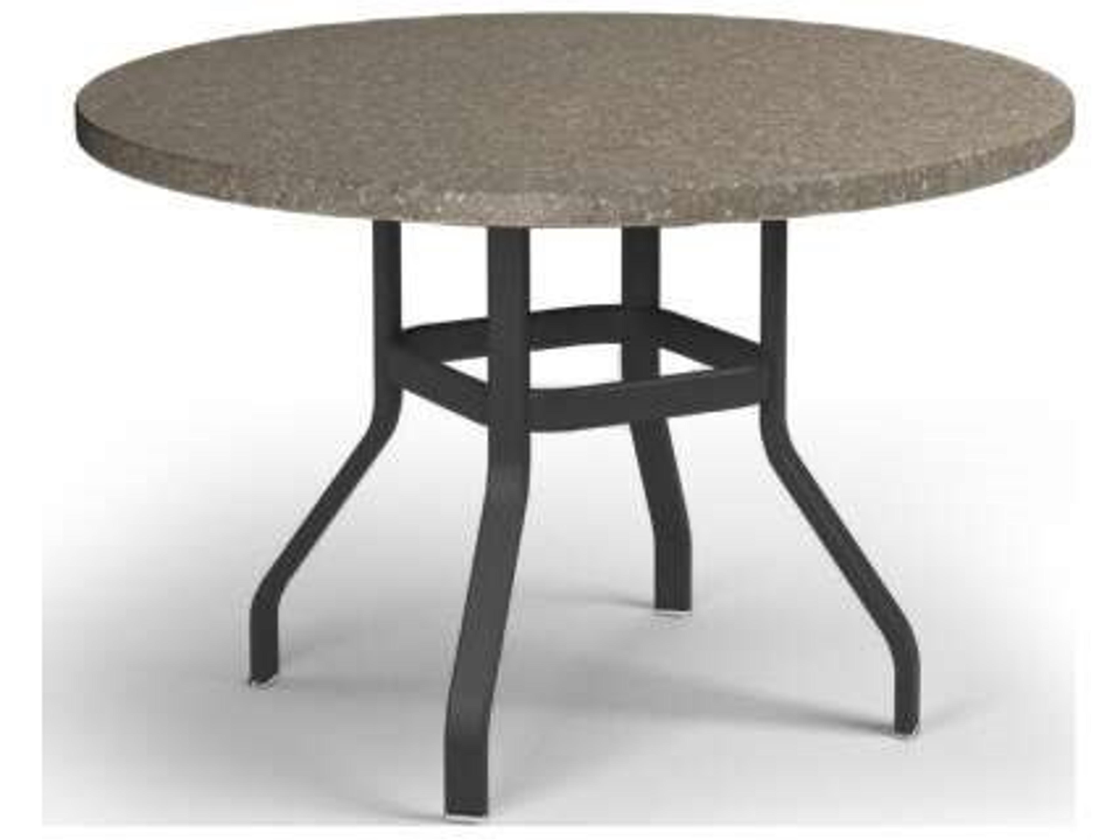 Stonegate Aluminum Round Patio Counter Table