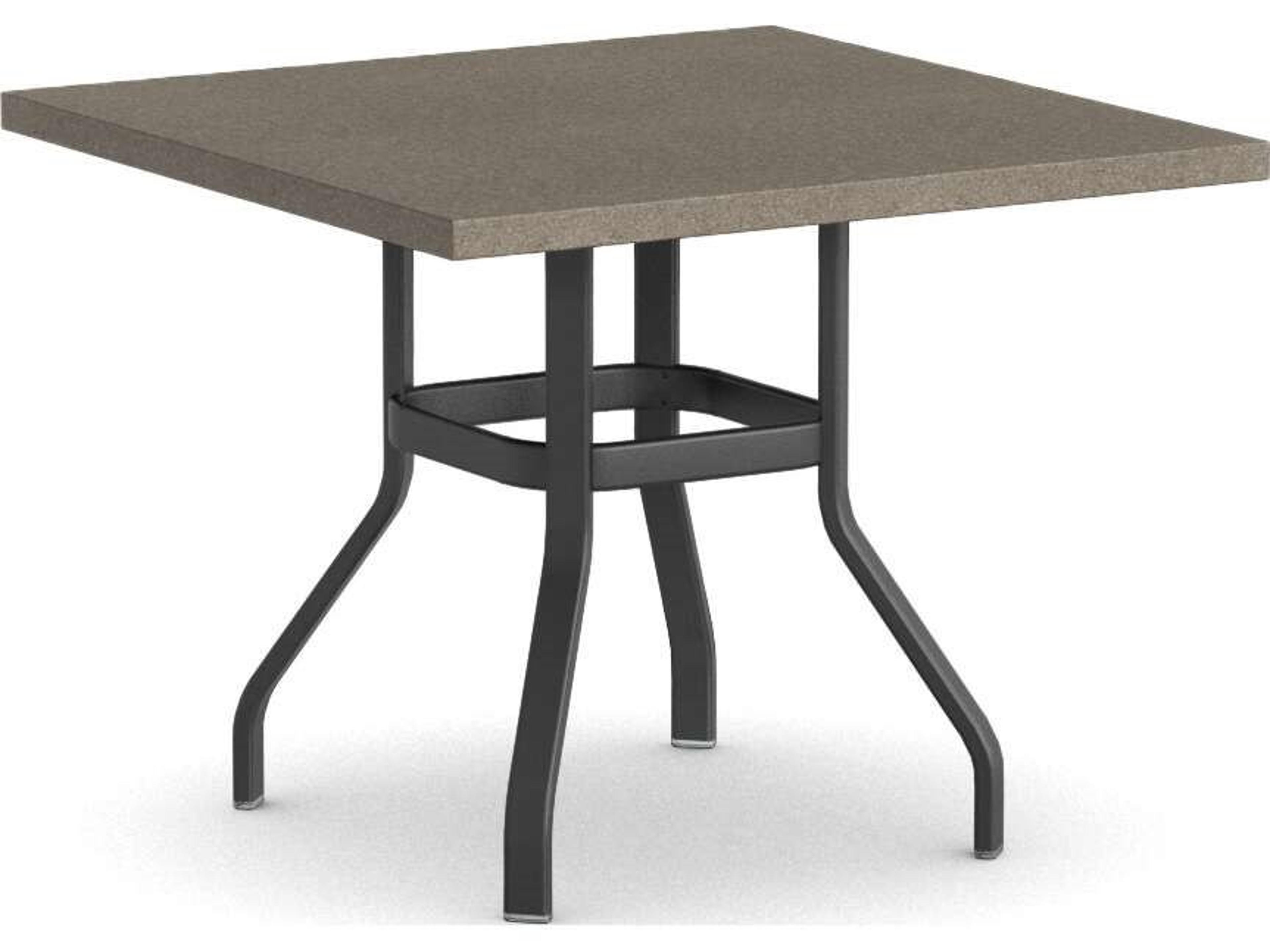 Stonegate Aluminum Square Patio Counter Table