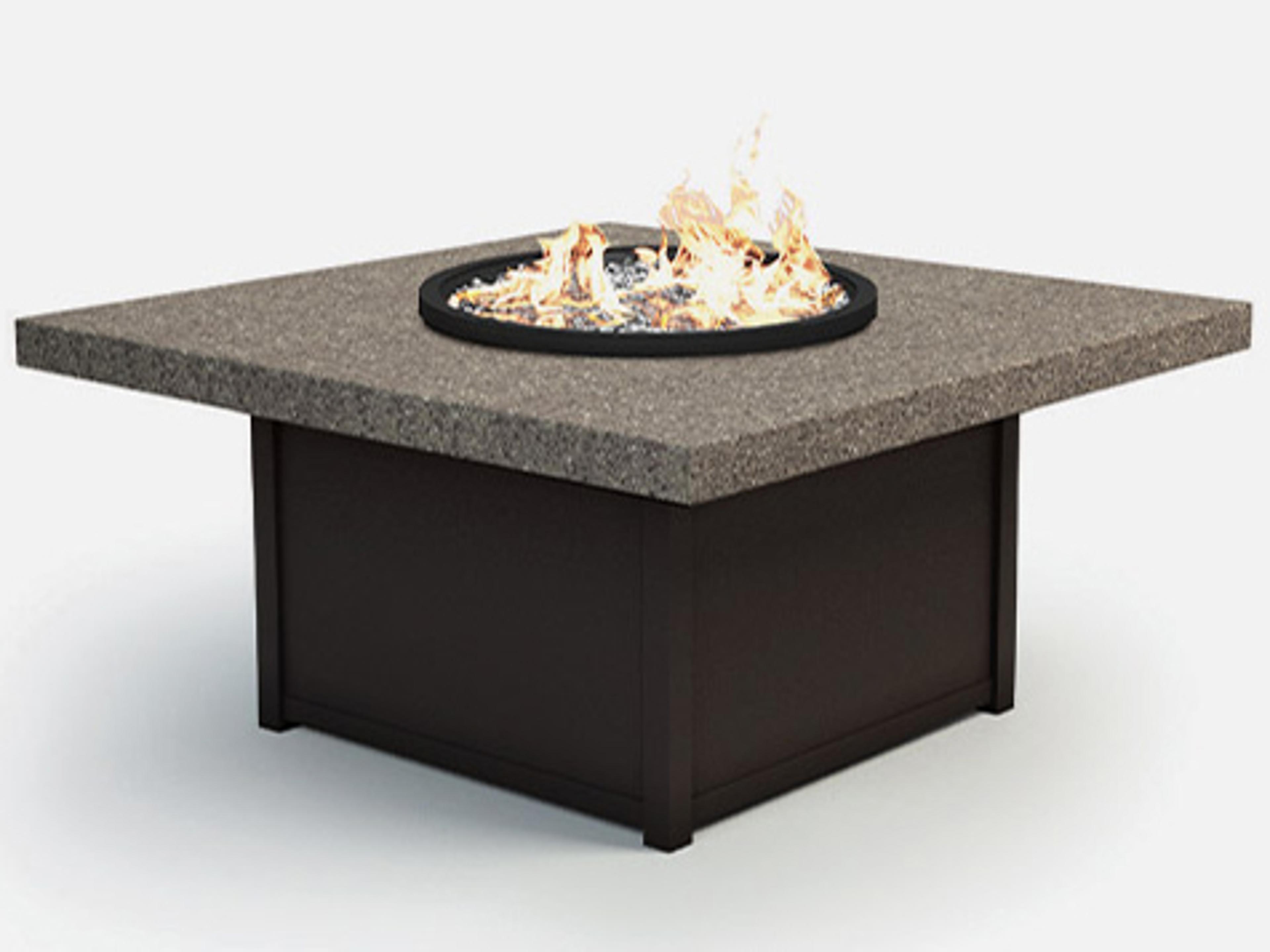 Stonegate Aluminum Square Fire Pit Table Top