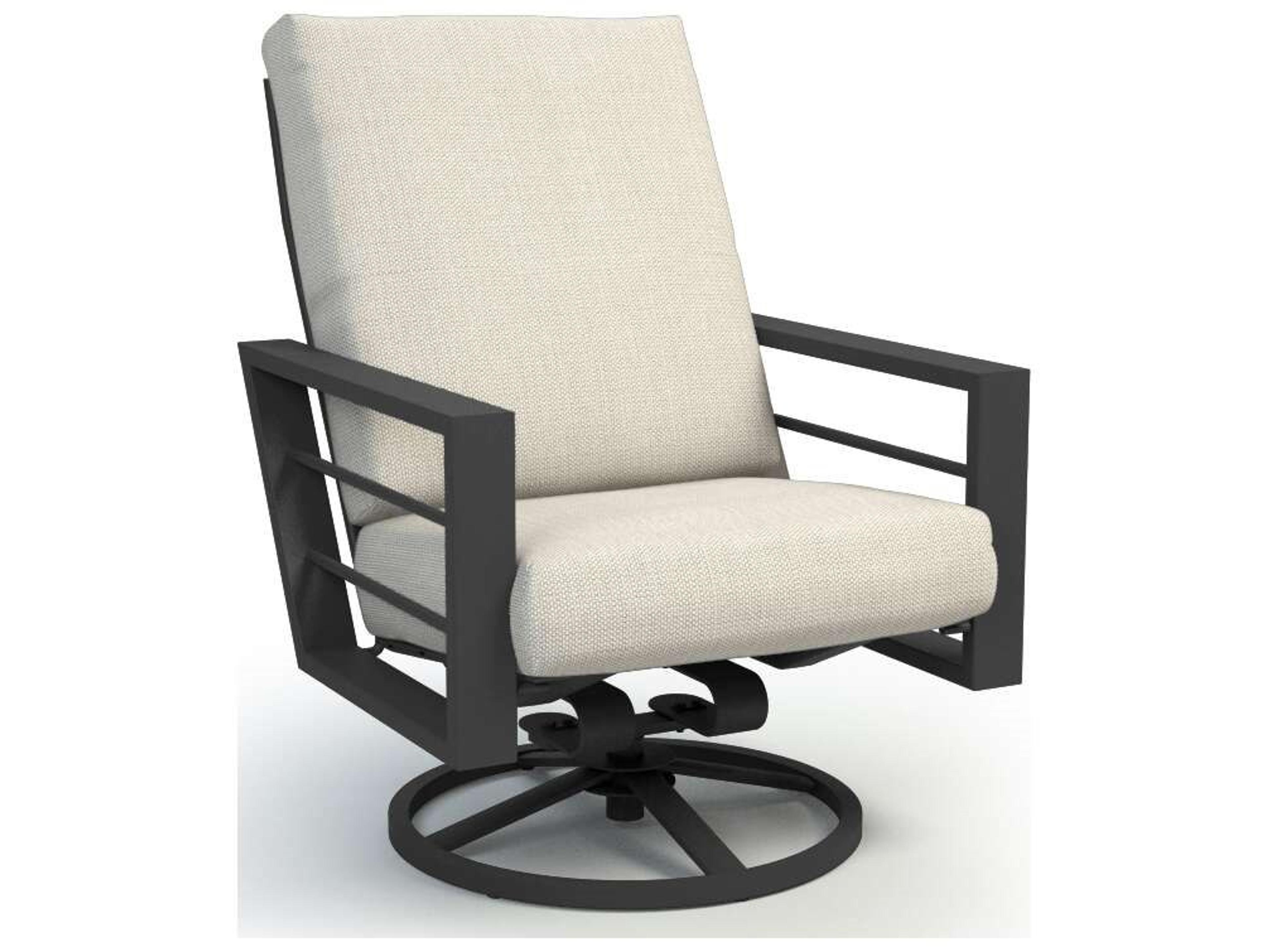 Sutton High Back Swivel Rocker Chat Chair