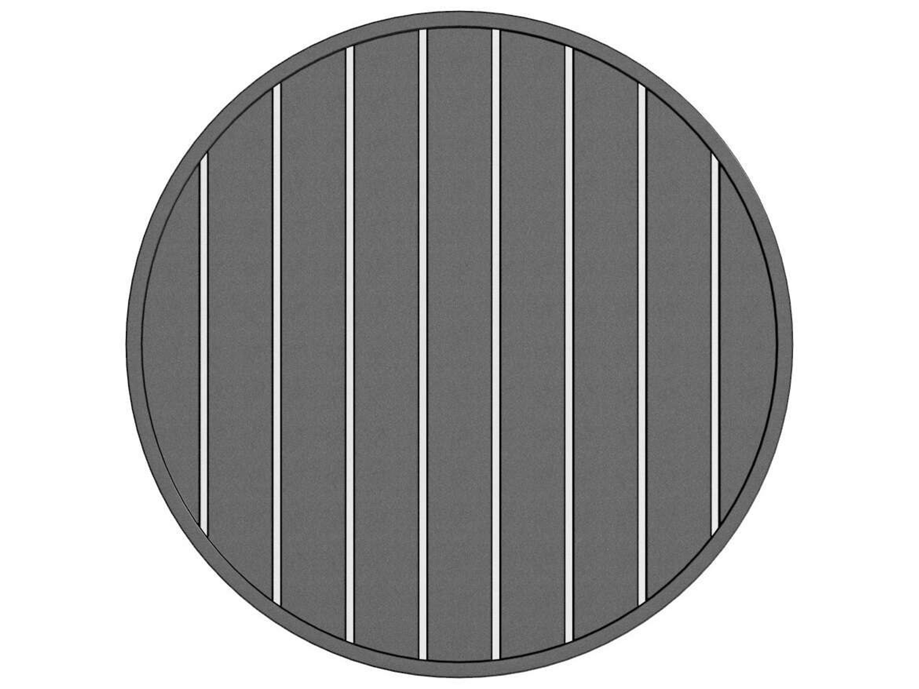 Latitude Aluminum Round Table Top