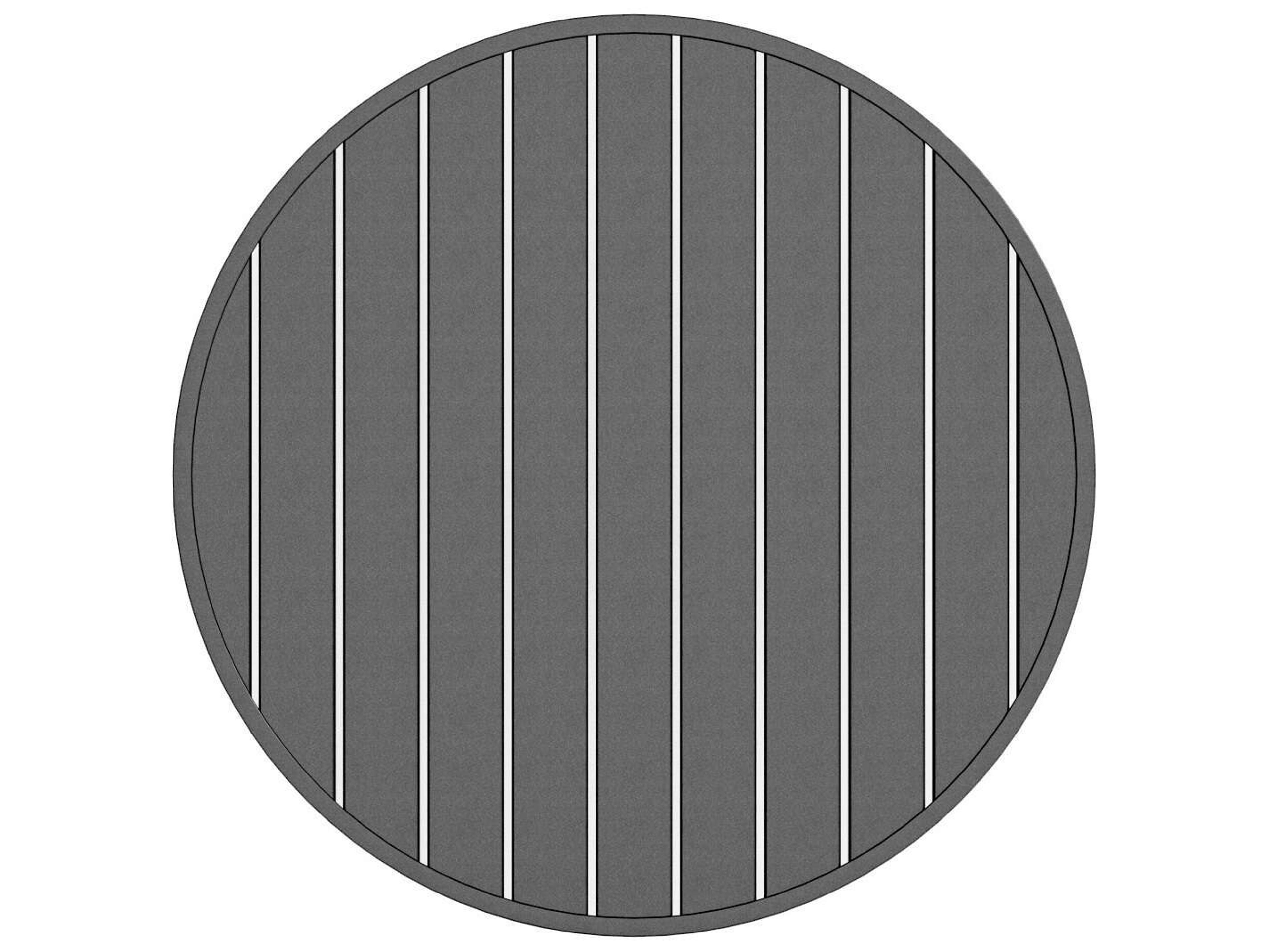 Latitude Aluminum Round Table Top
