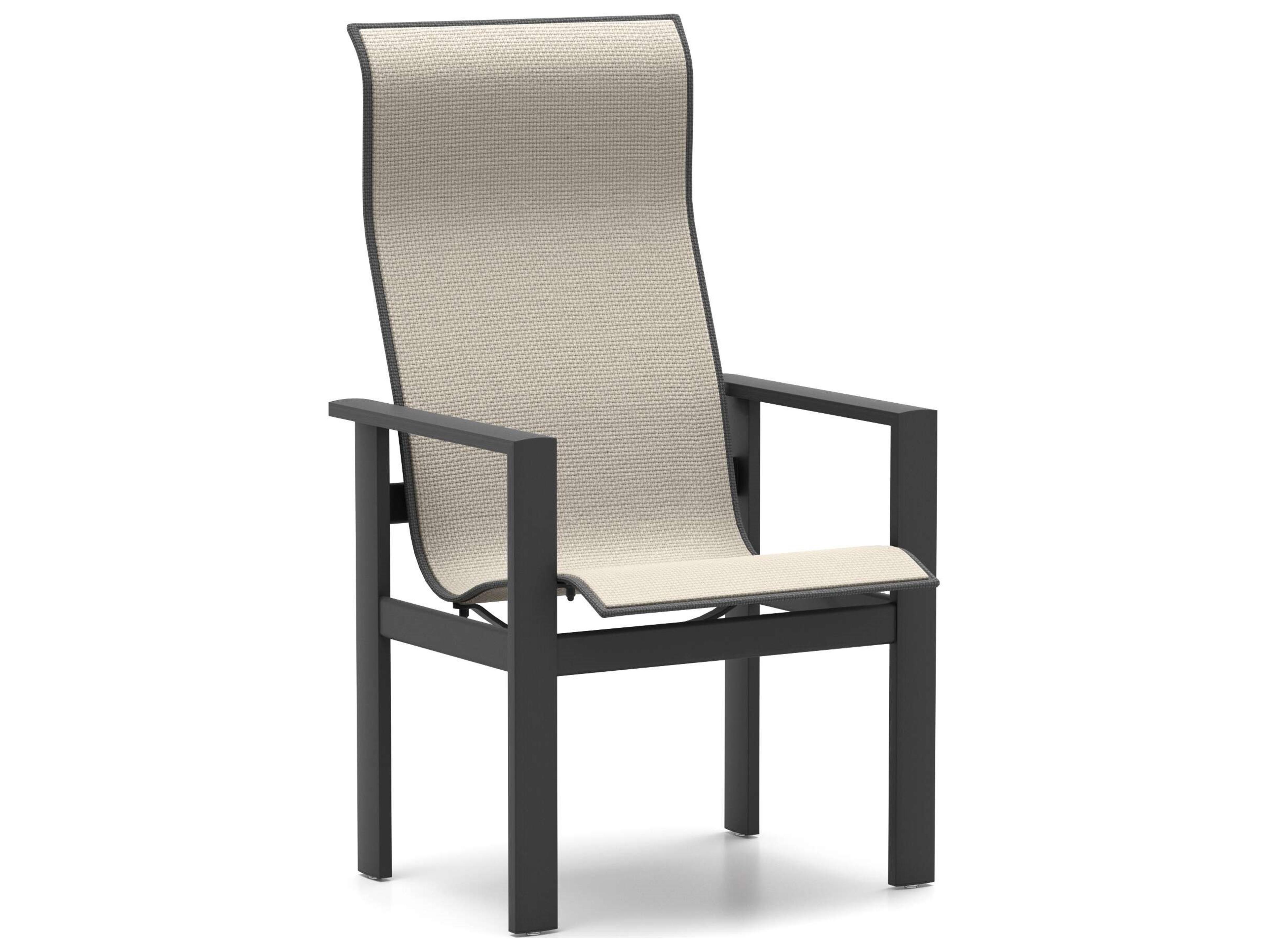 Elements Sling High Back Dining Chair Outdoor