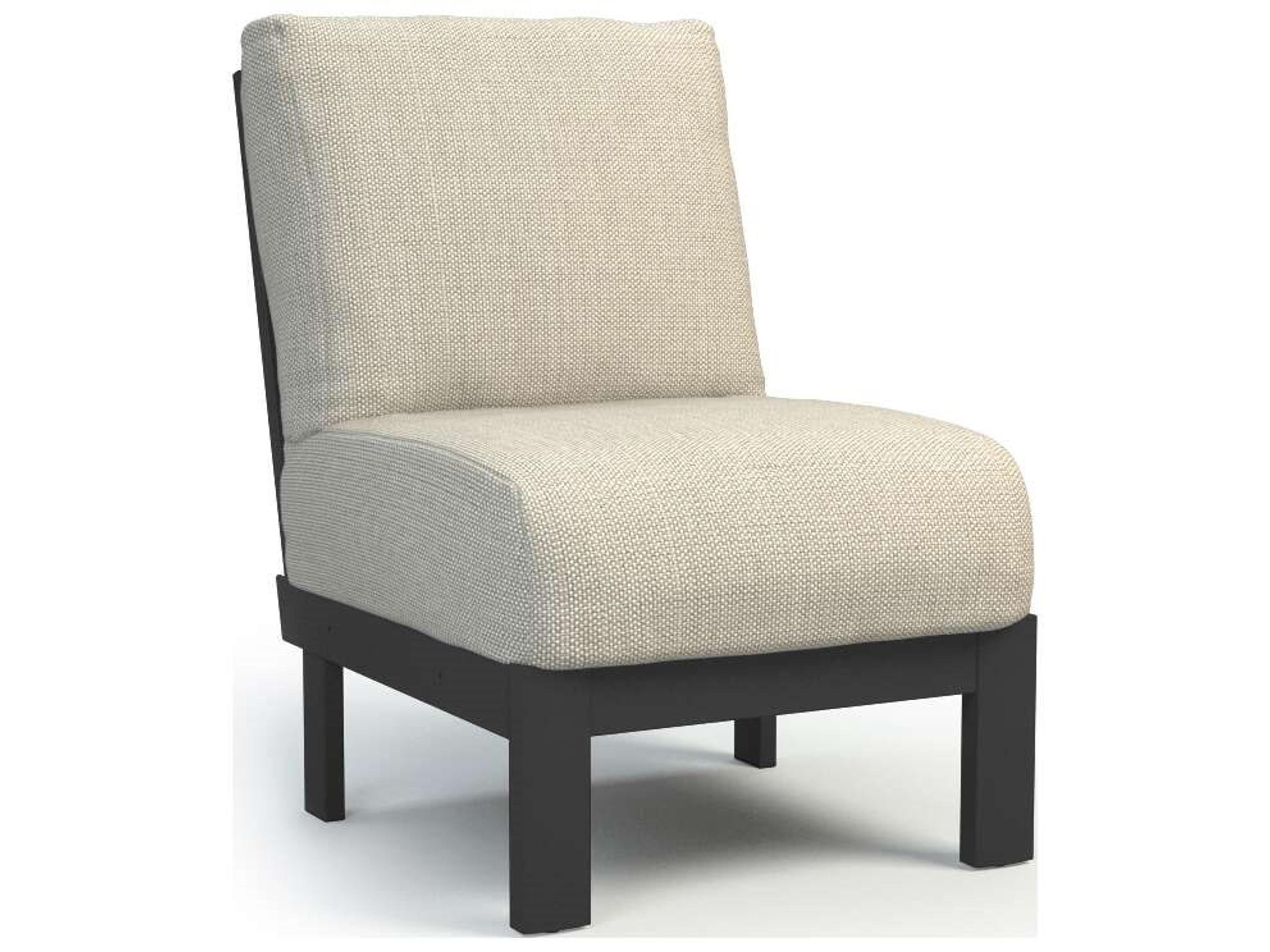 Elements Modular Armless Chat Chair Outdoor Lounge