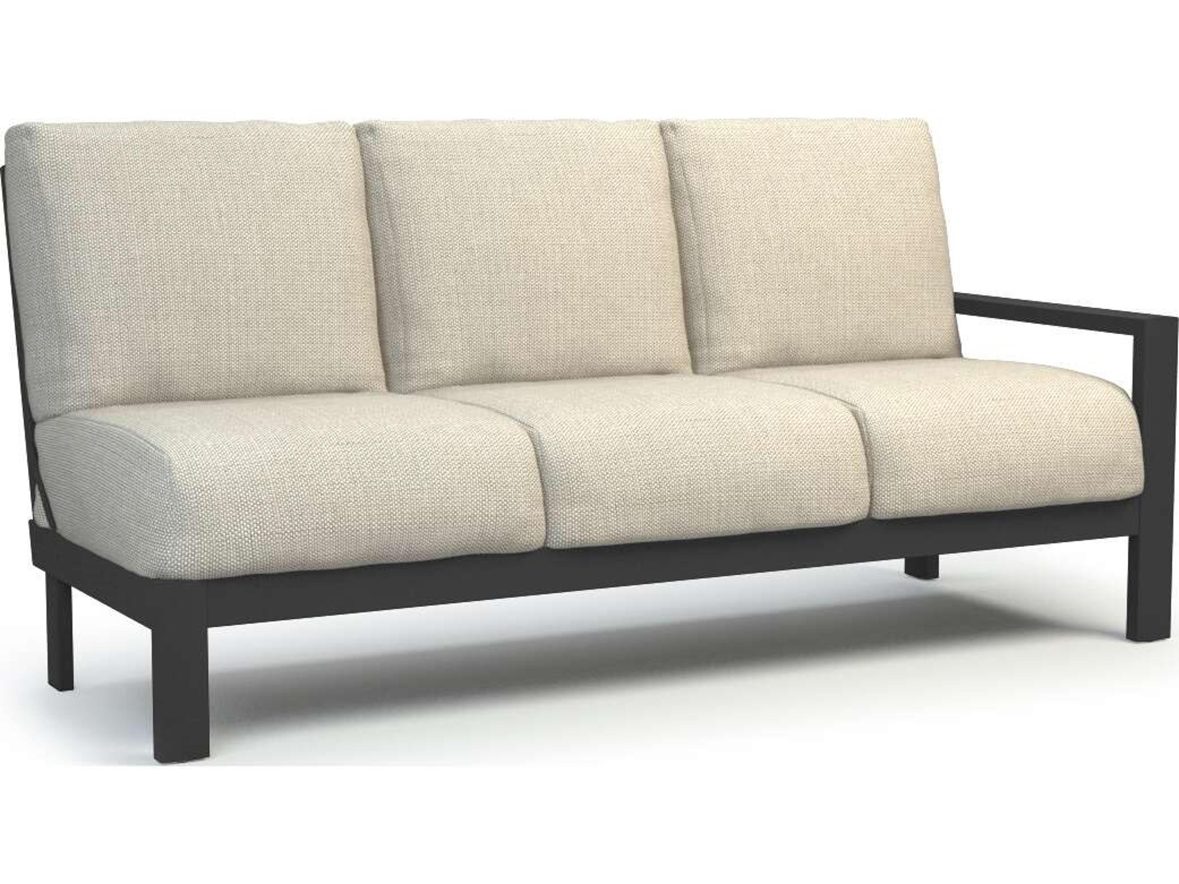 Elements Modular Left Arm Sofa Contemporary Outdoor Seating