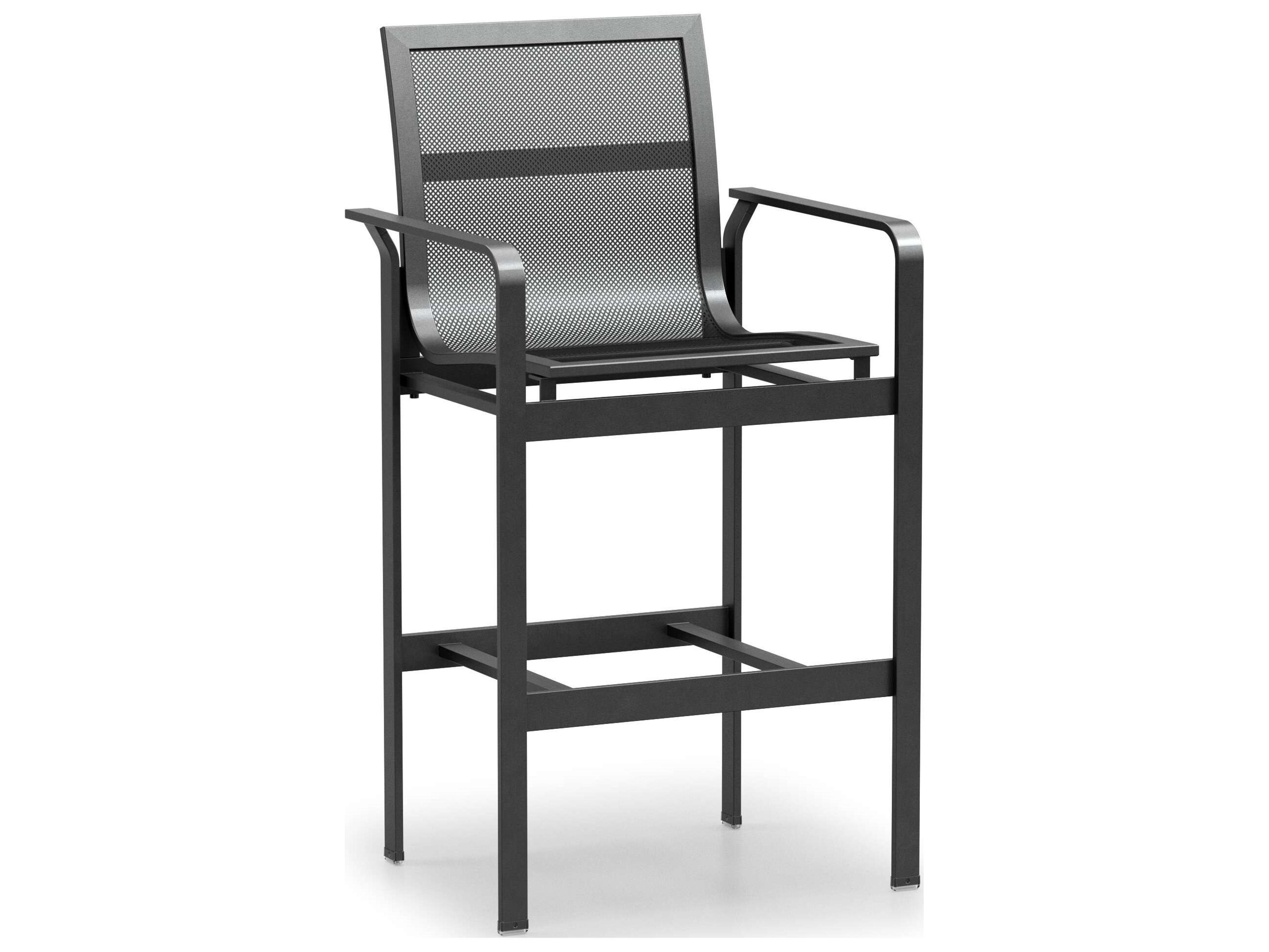 Elevate Mesh Aluminum Bar Arm Stool