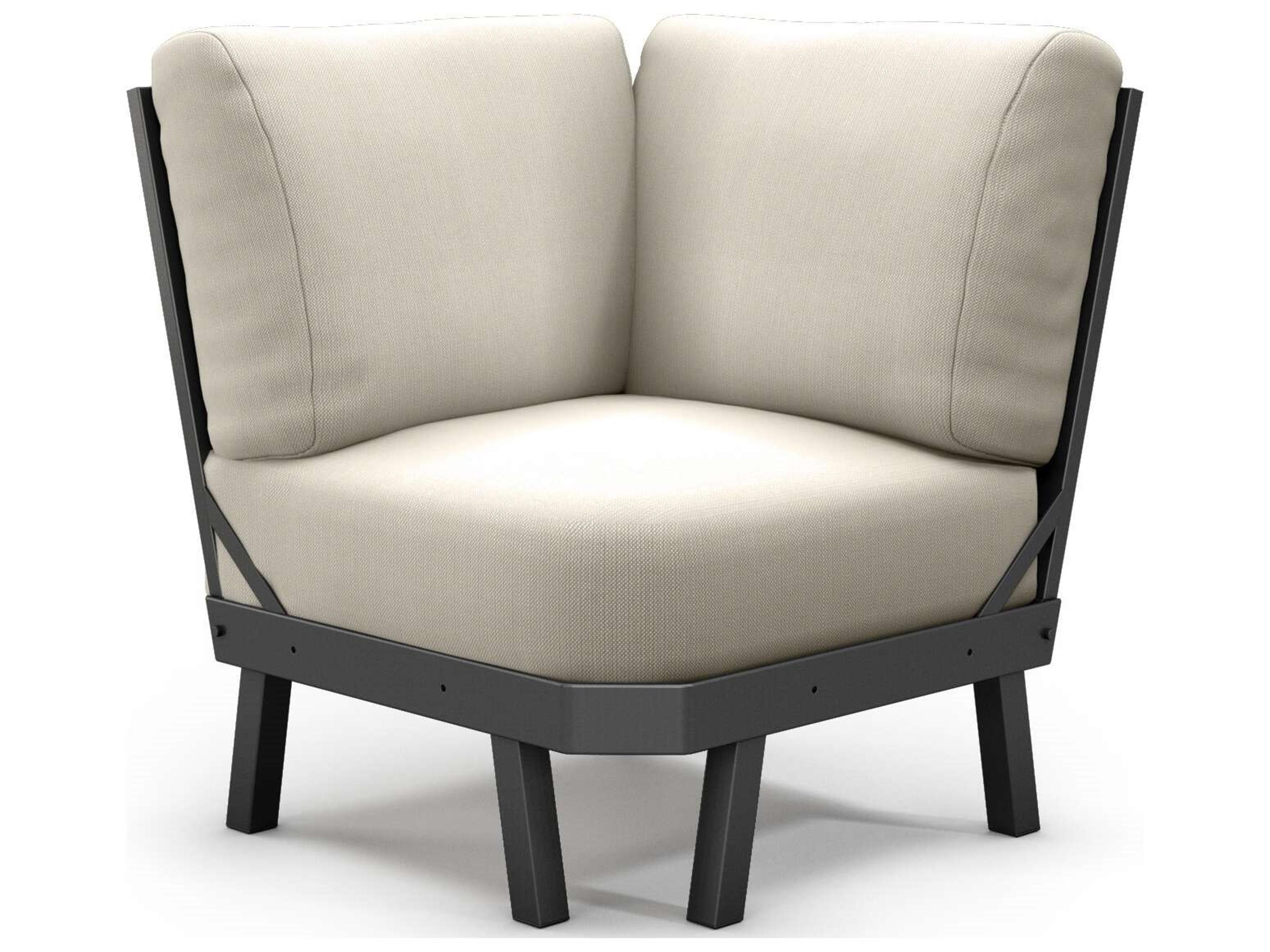 Revive Modular Aluminum Cushion Corner Outdoor Lounge Chair