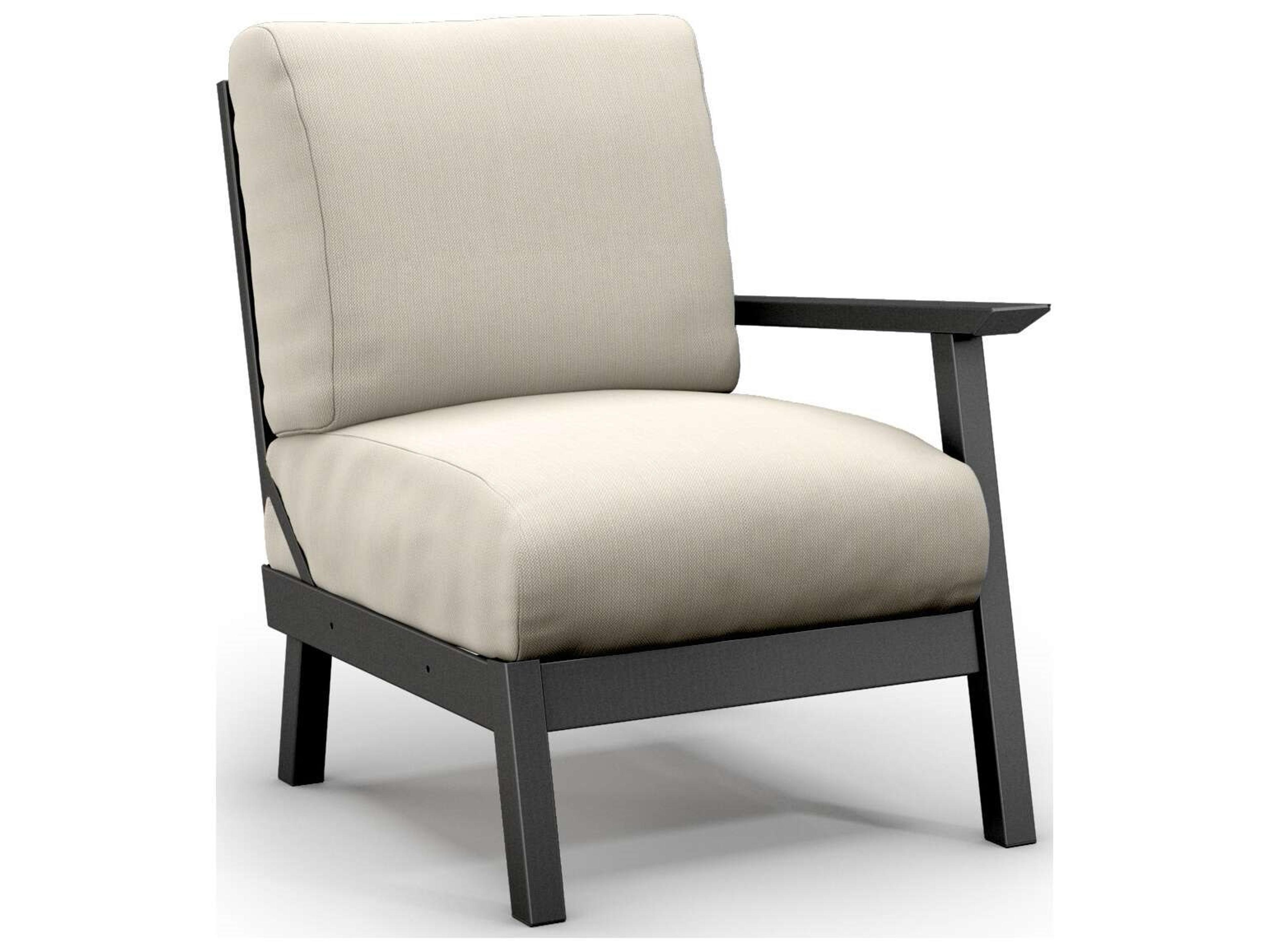 Revive Modular Aluminum Cushion Left Arm Patio Lounge Chair