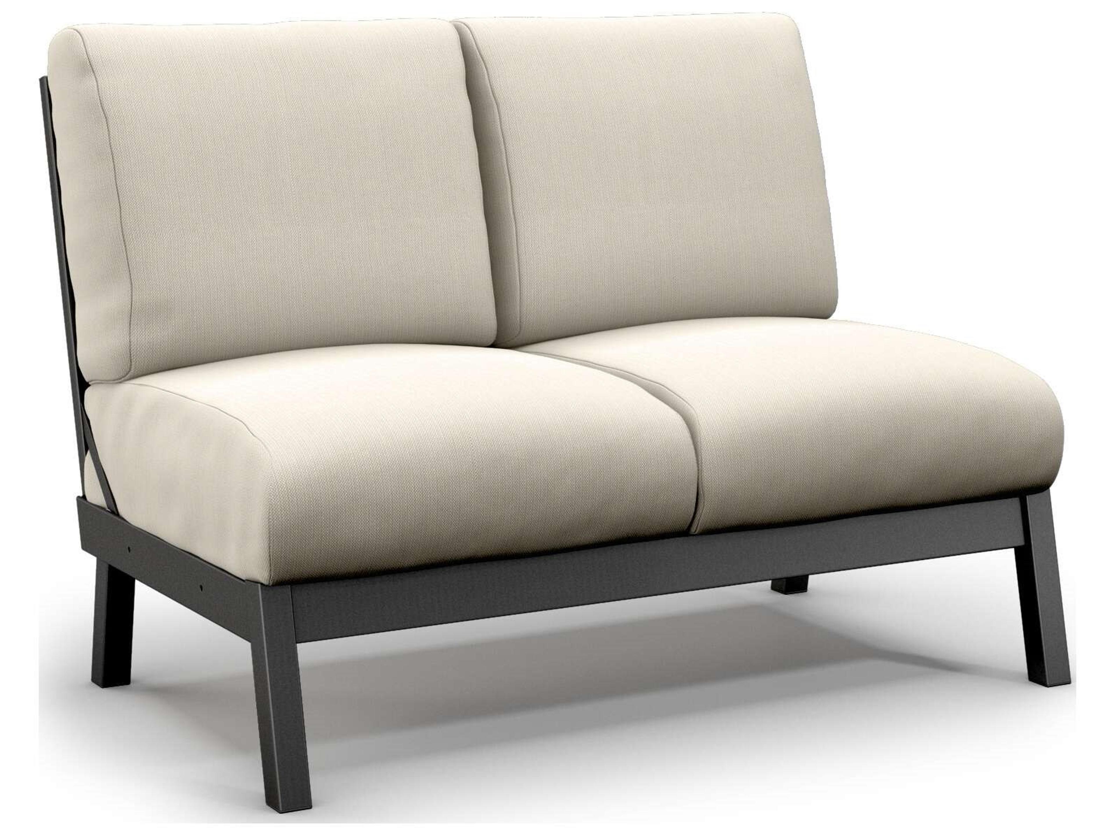 Revive Modular Aluminum Cushion Outdoor Loveseat