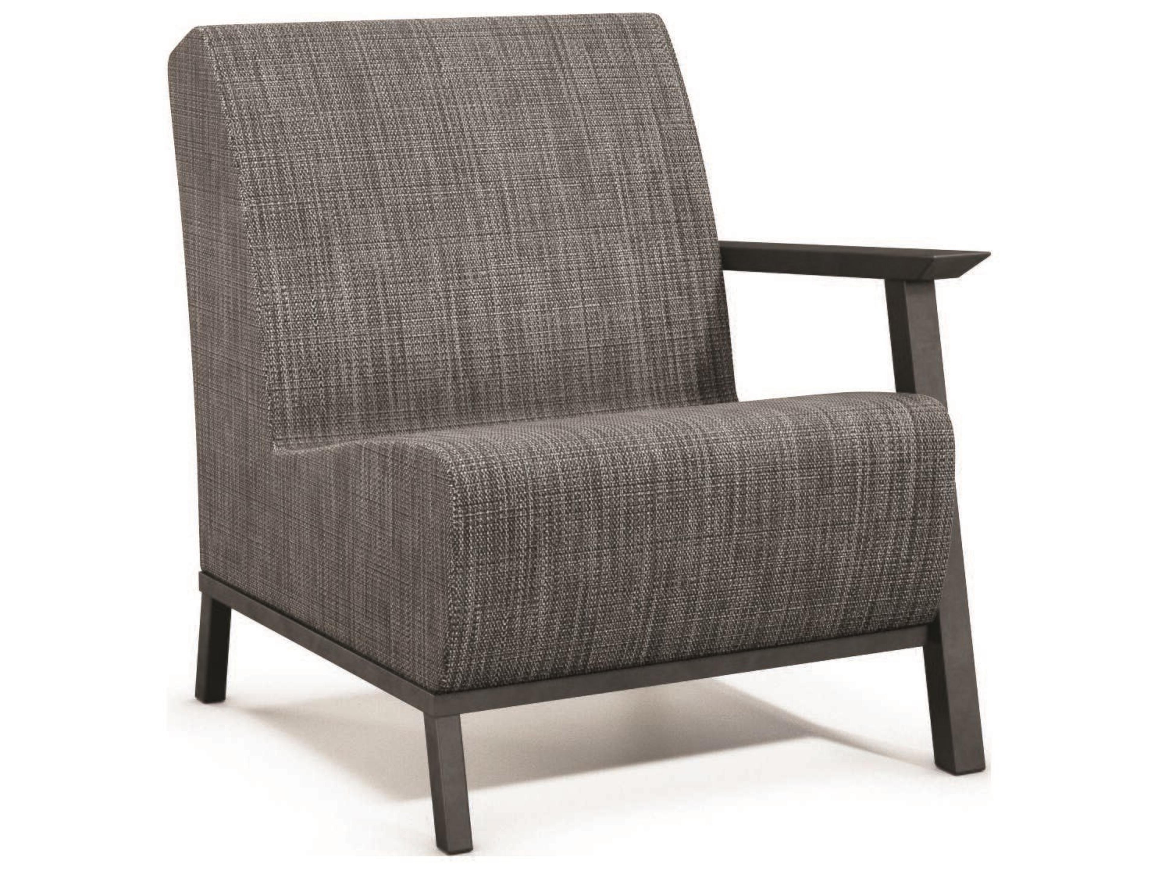 Revive Air Sensation Sling Aluminum Left Arm Patio Lounge Chair