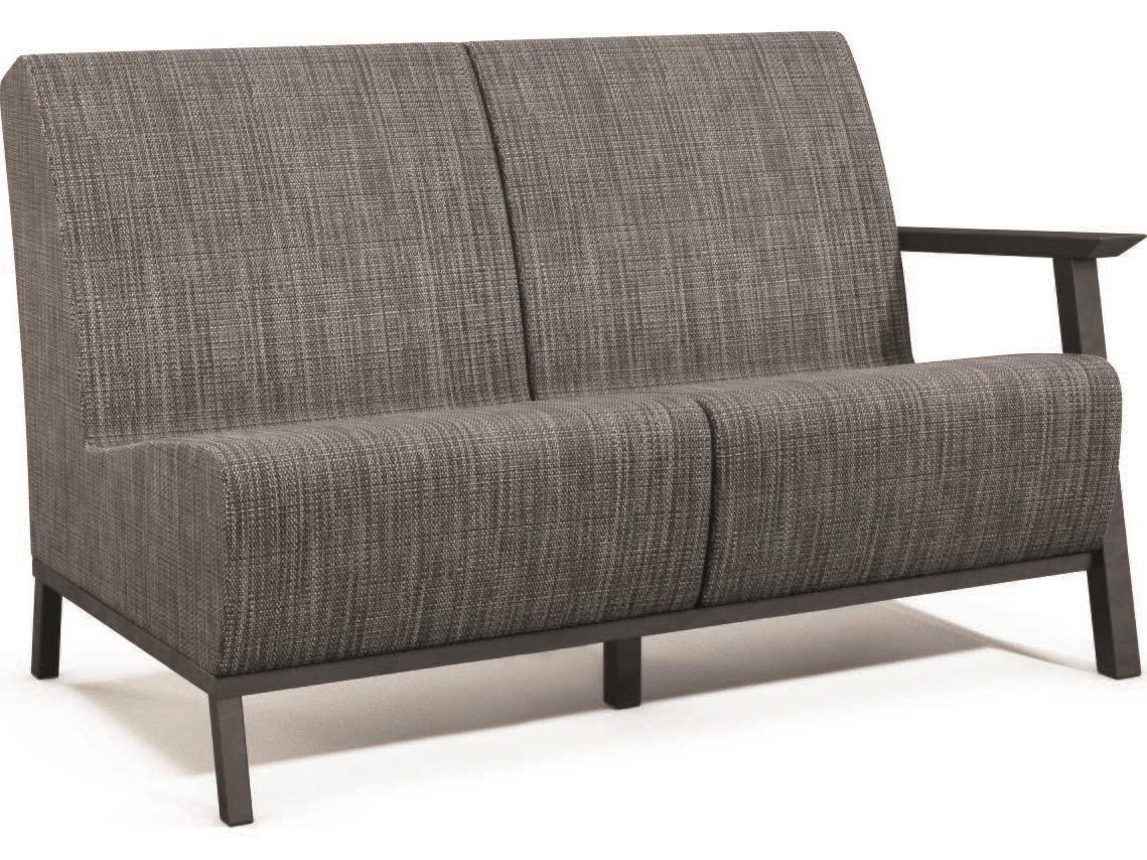 Revive Air Sensation Sling Aluminum Left Arm Outdoor Loveseat