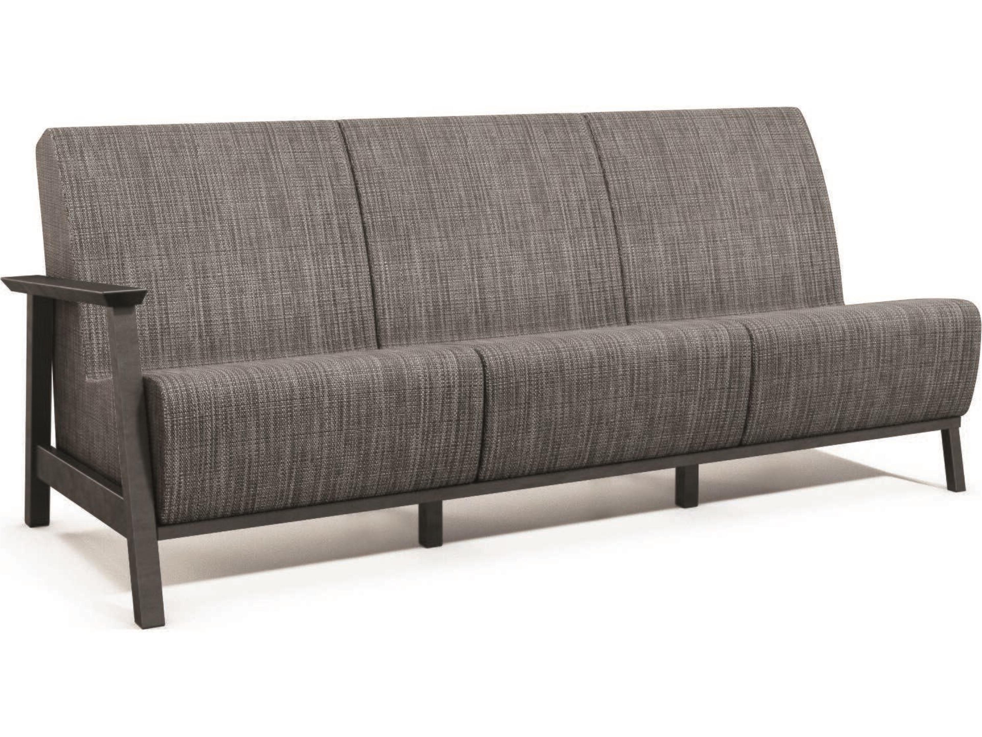 Revive Air Sensation Sling Aluminum Right Arm Patio Sofa