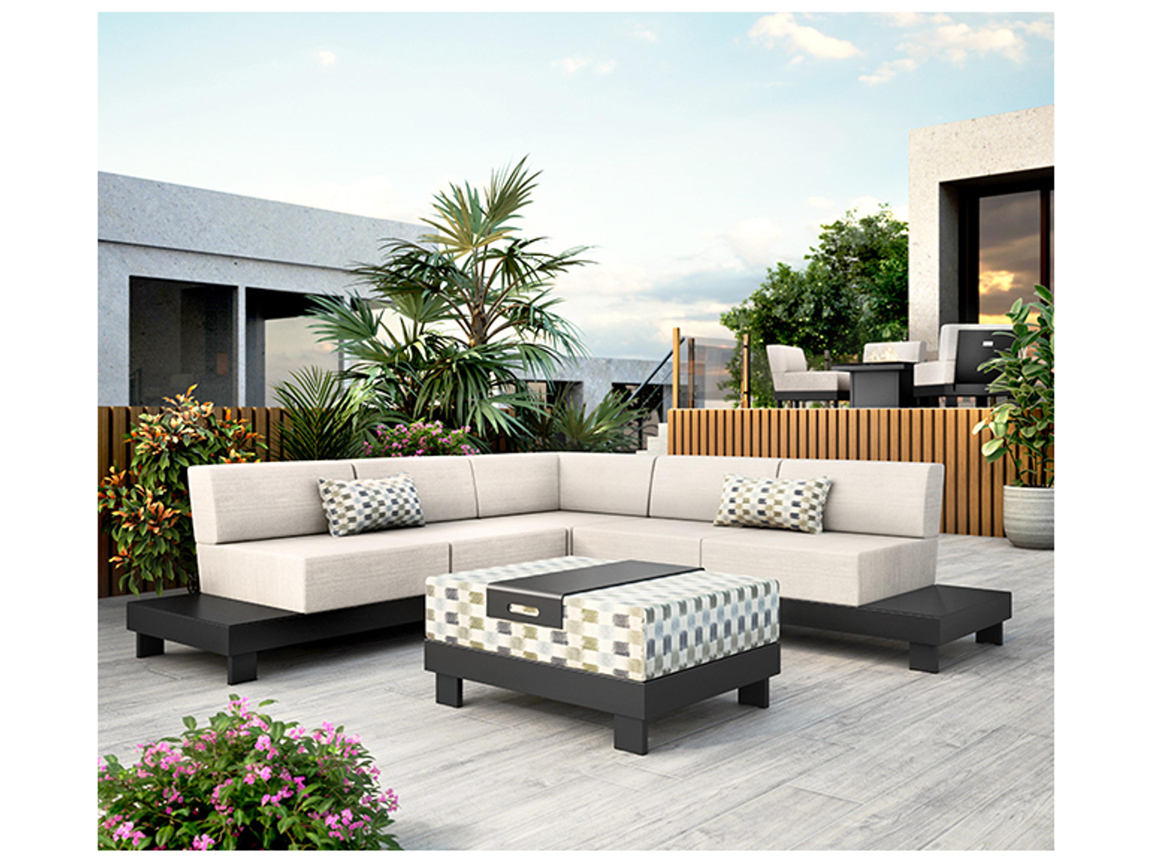 Homecrest Urban Cushion Ottoman