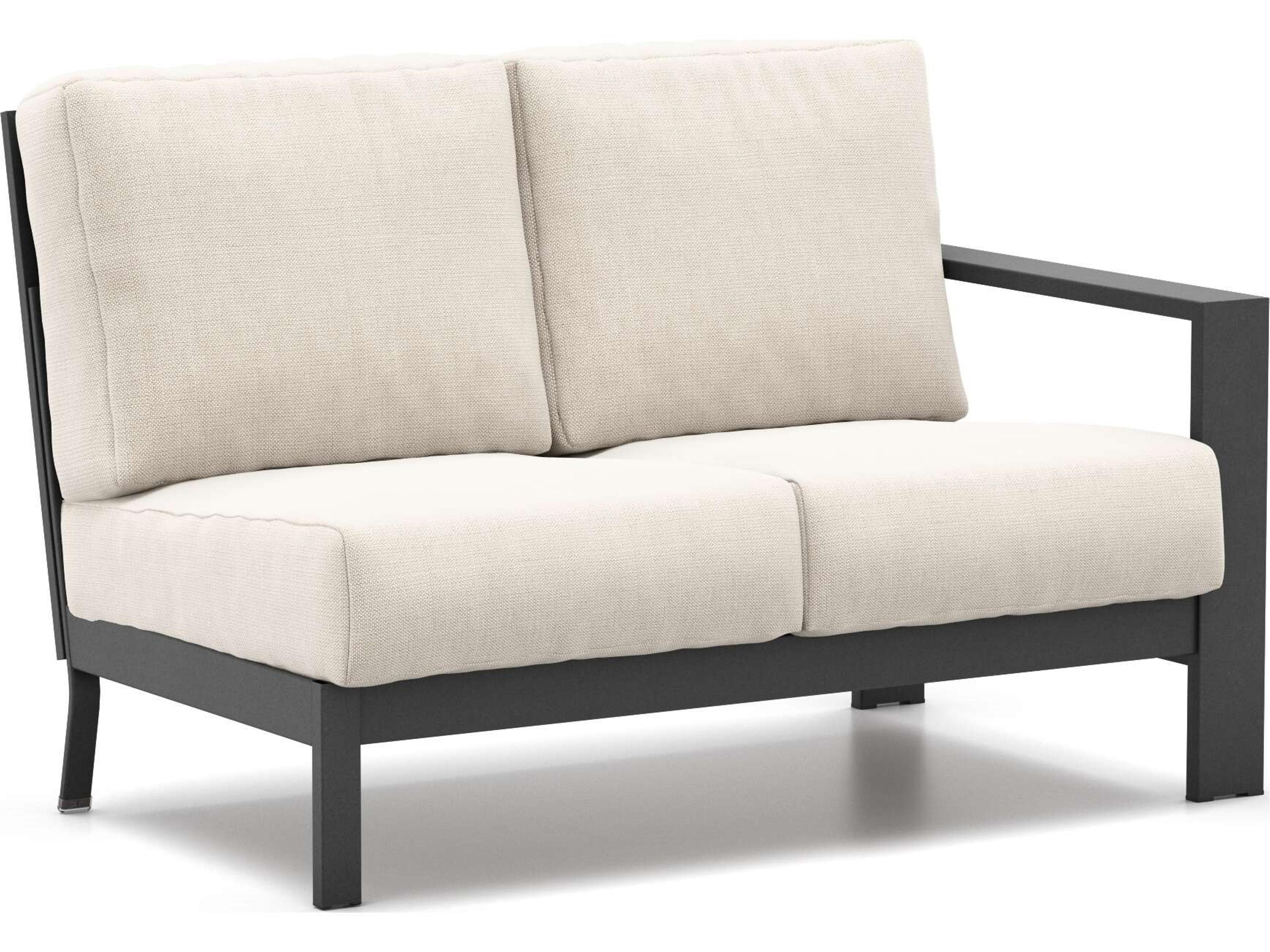Homecrest Blair Cushion Metal Loveseat