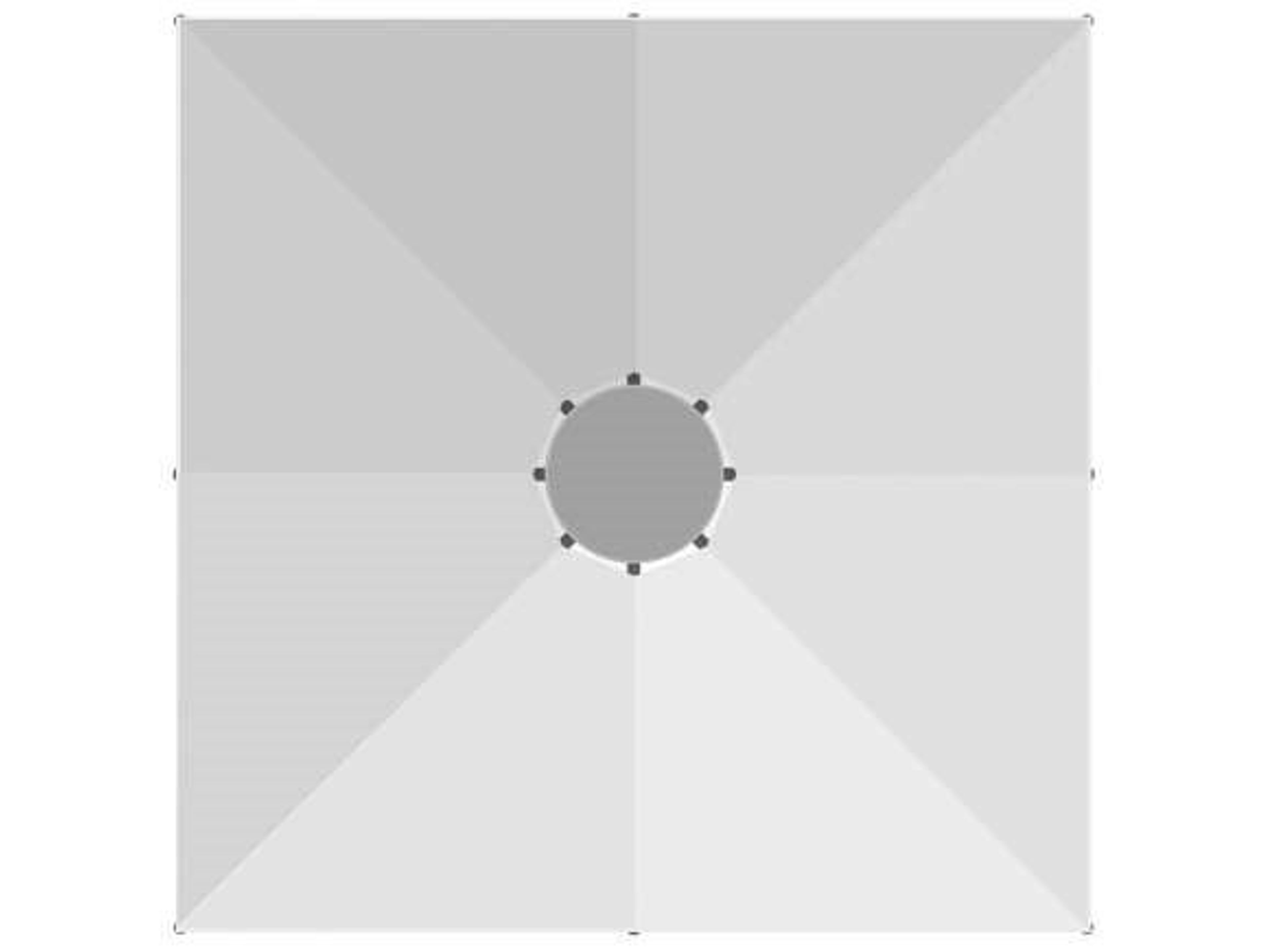 Triumph Giant 10' Square Umbrella