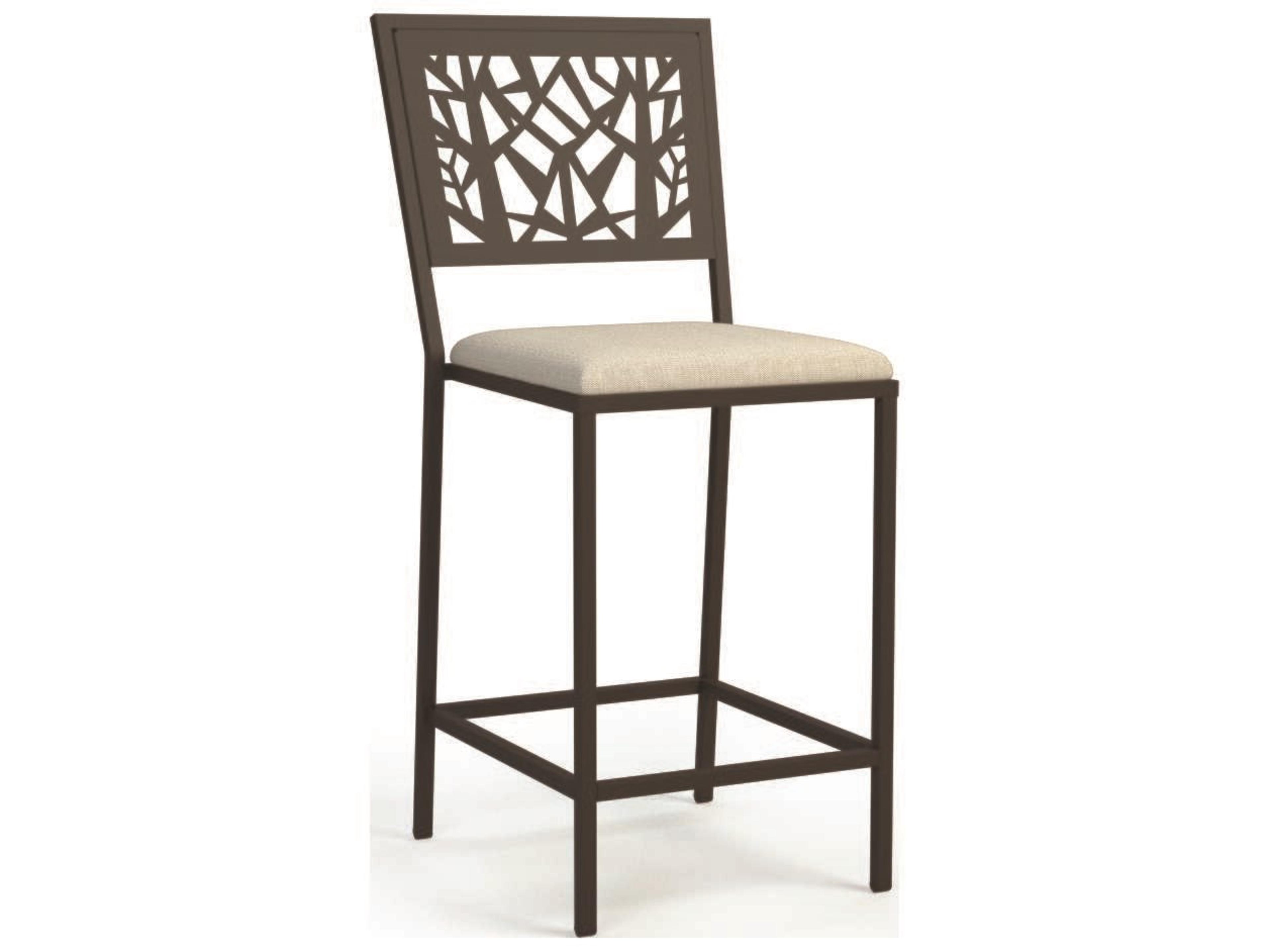 Echo Steel Cushion Counter Stool