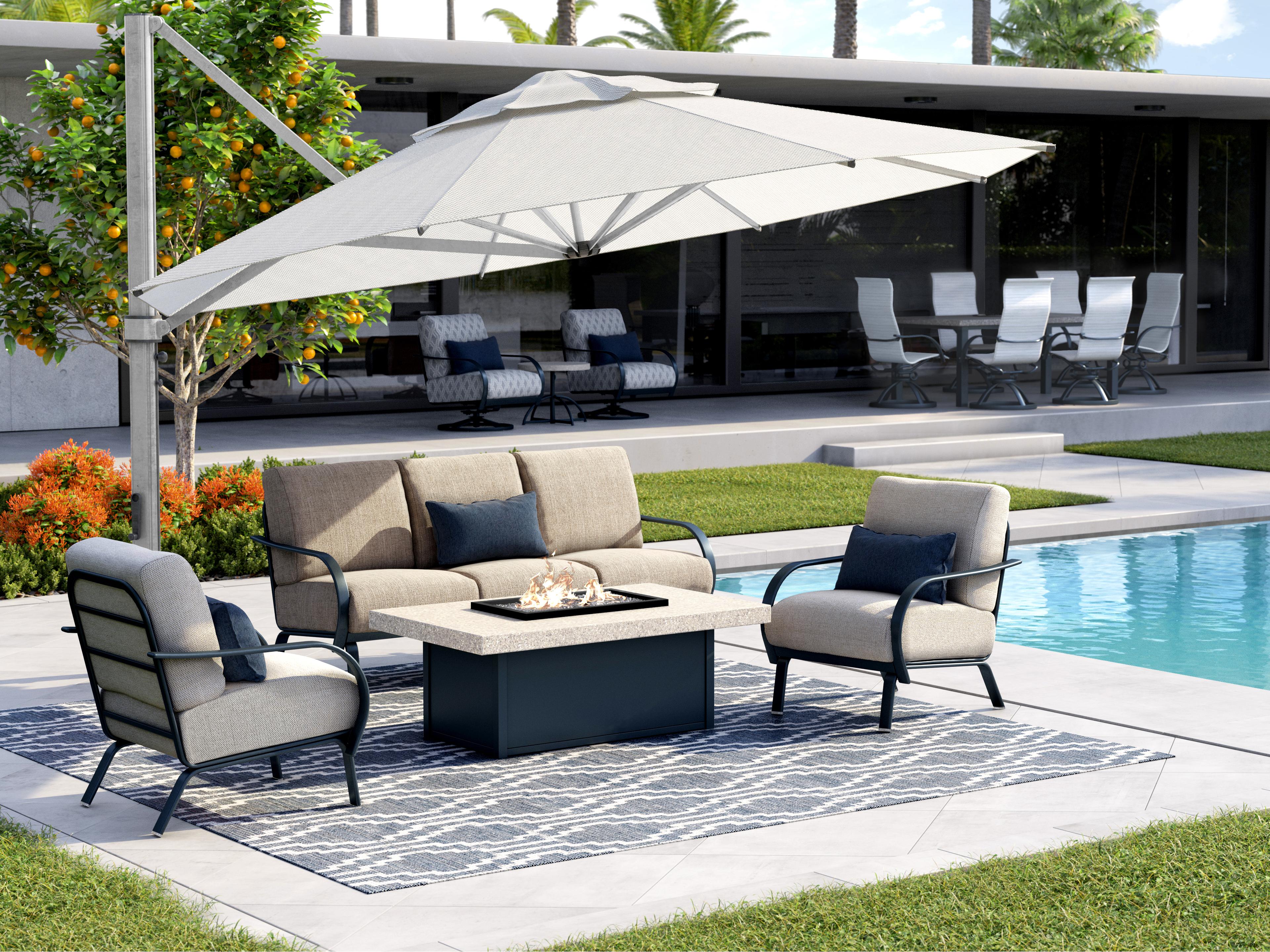 Anthem Cushion Aluminum Lounge Set