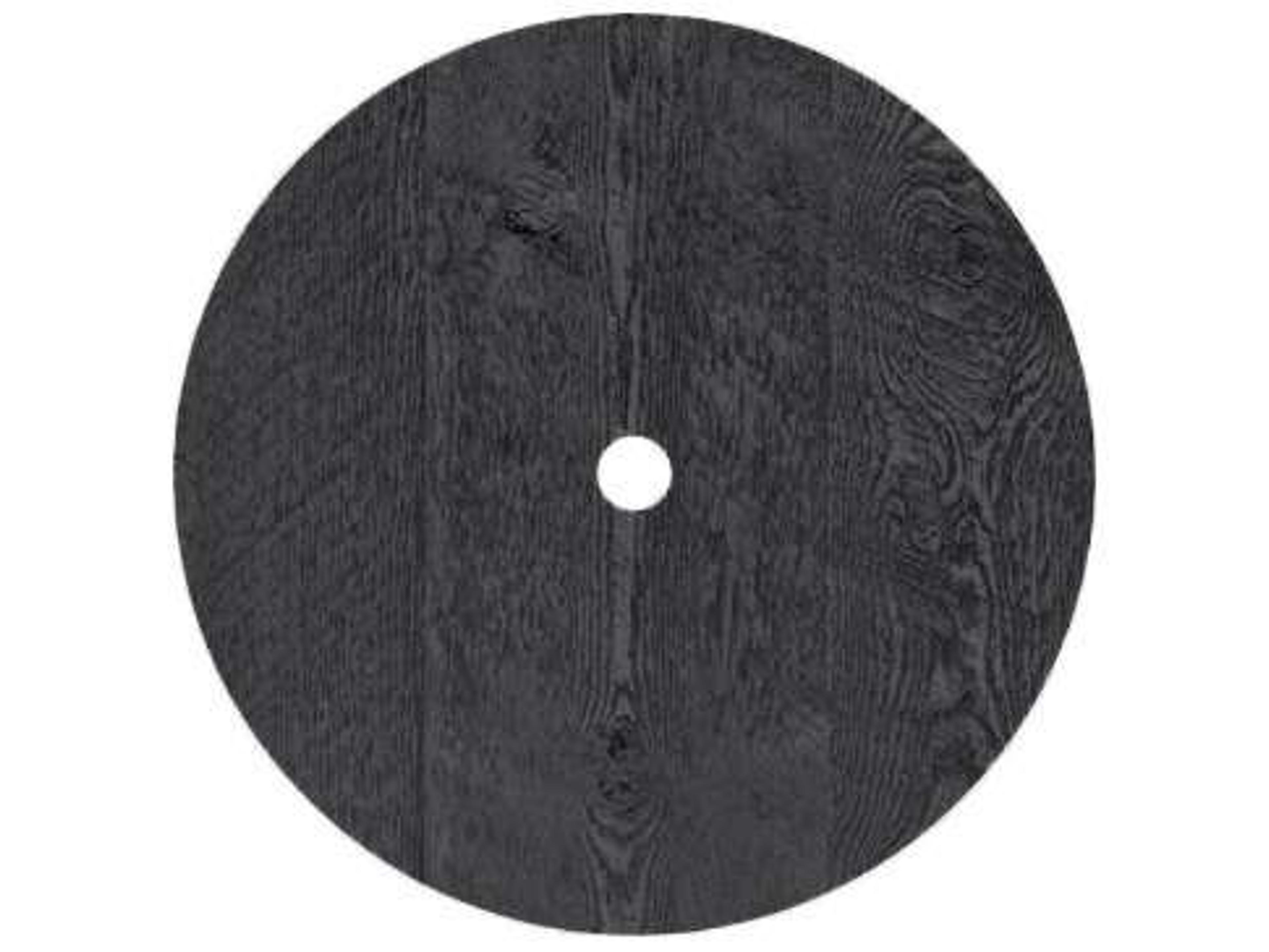 Timber Faux Wood Round Table Top with Umbrella Hole