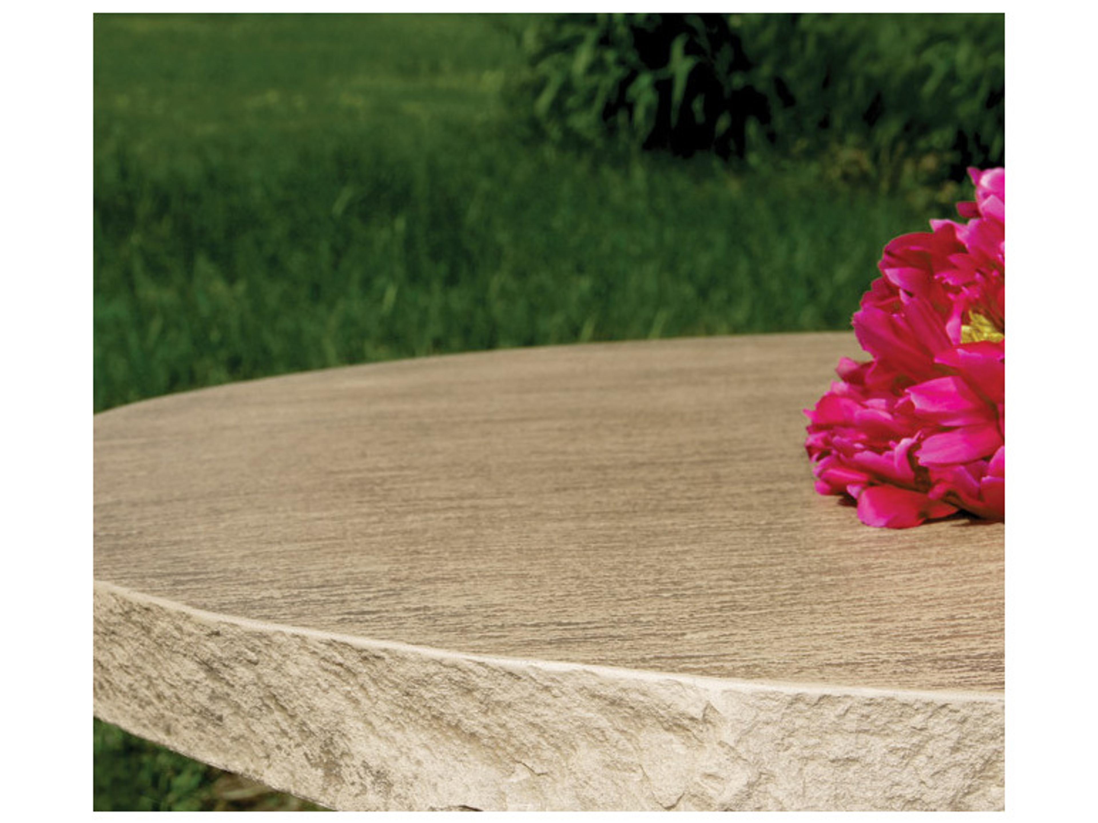 Homecrest Slate Faux Stone Round Table Top