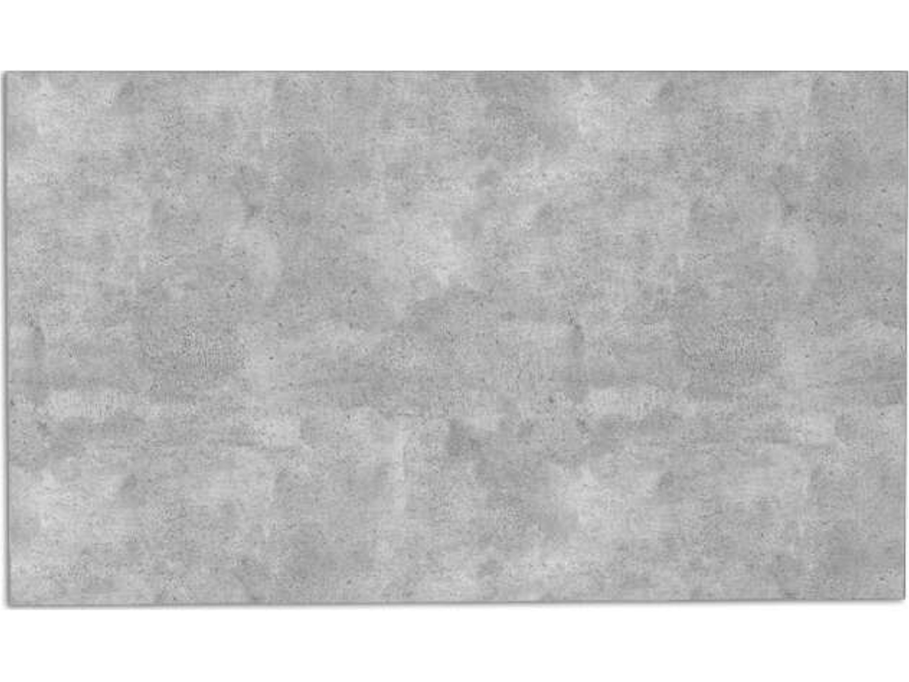 Concrete Faux Stone Rectangular Table Top with Umbrella Hole