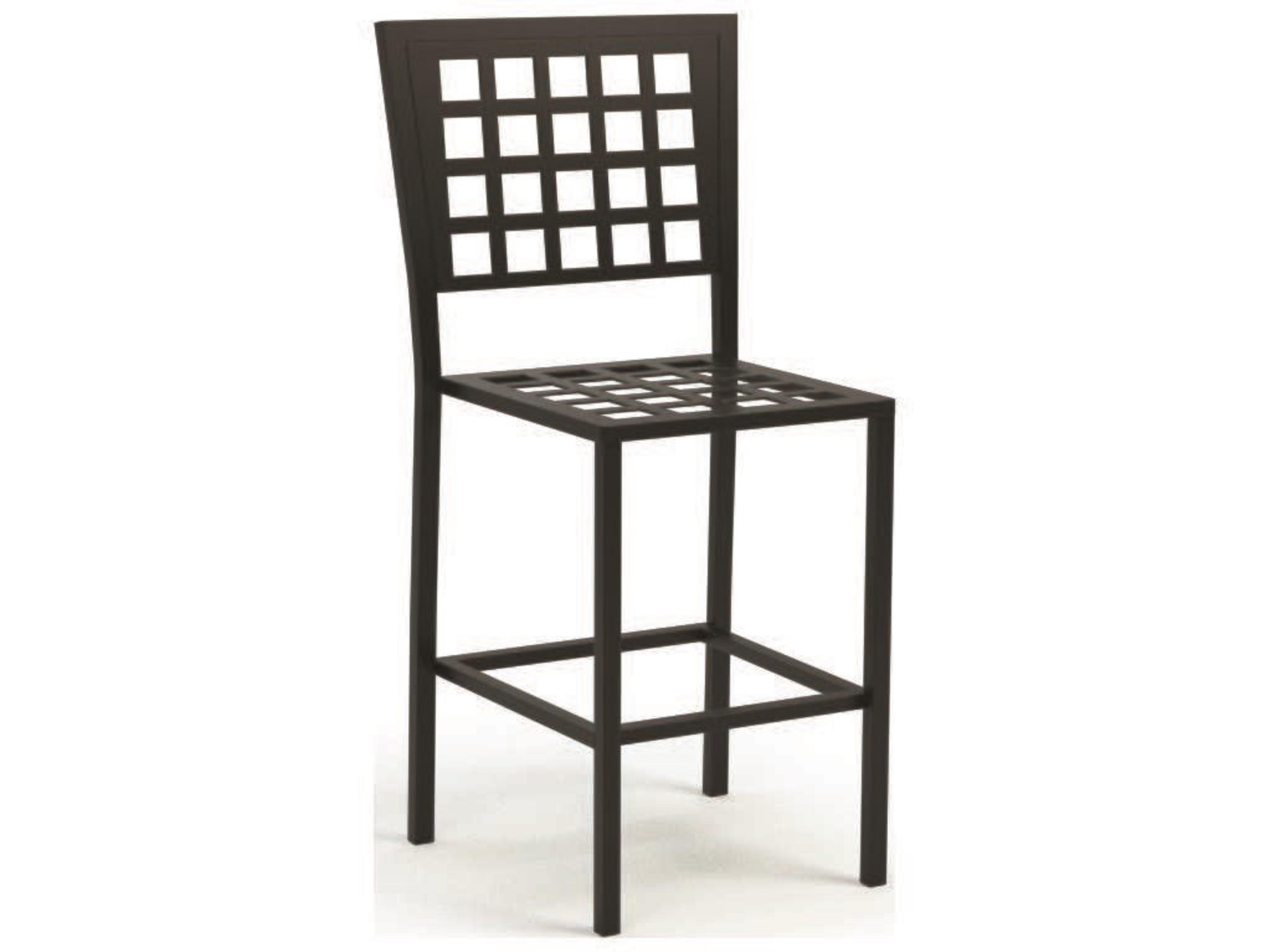 Manhattan Steel Outdoor Patio Counter Stool