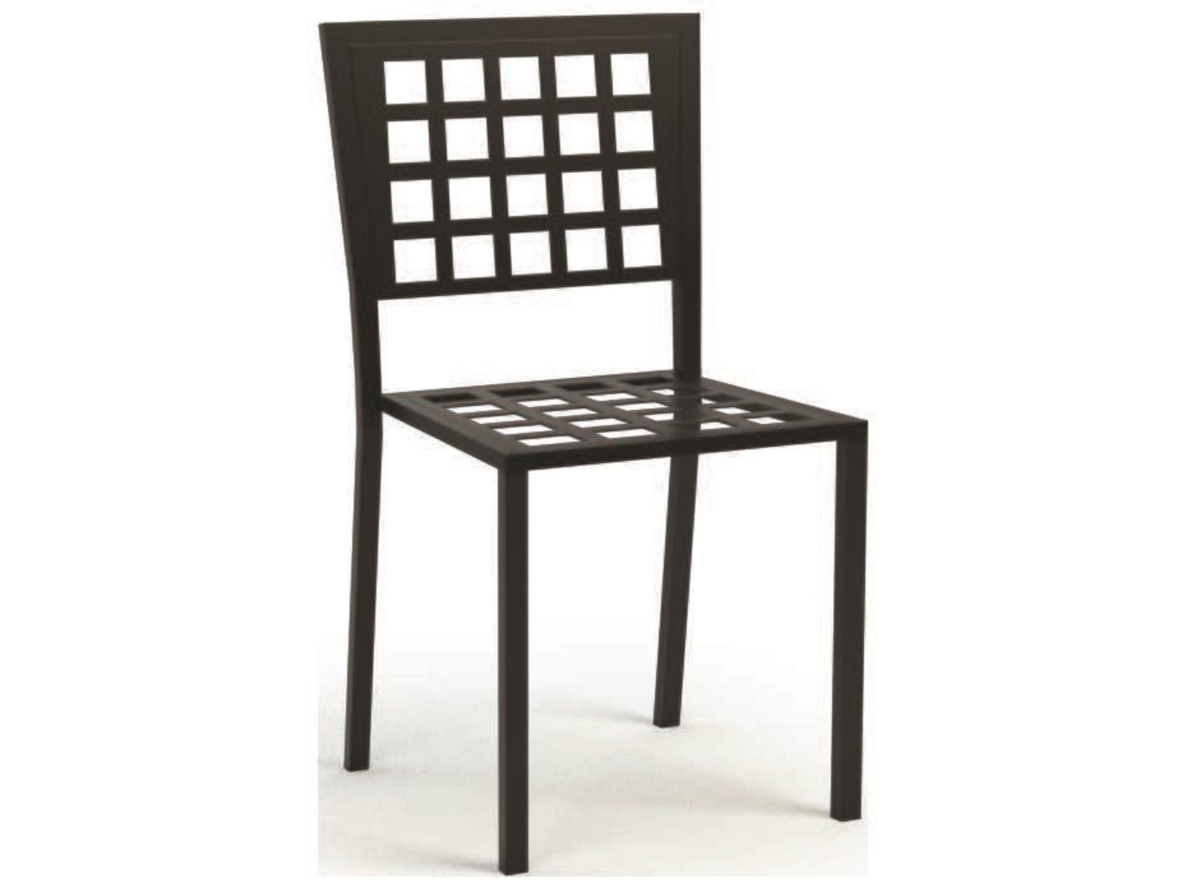 Manhattan Steel Side Stackable Dining Chair Replacement Cushions
