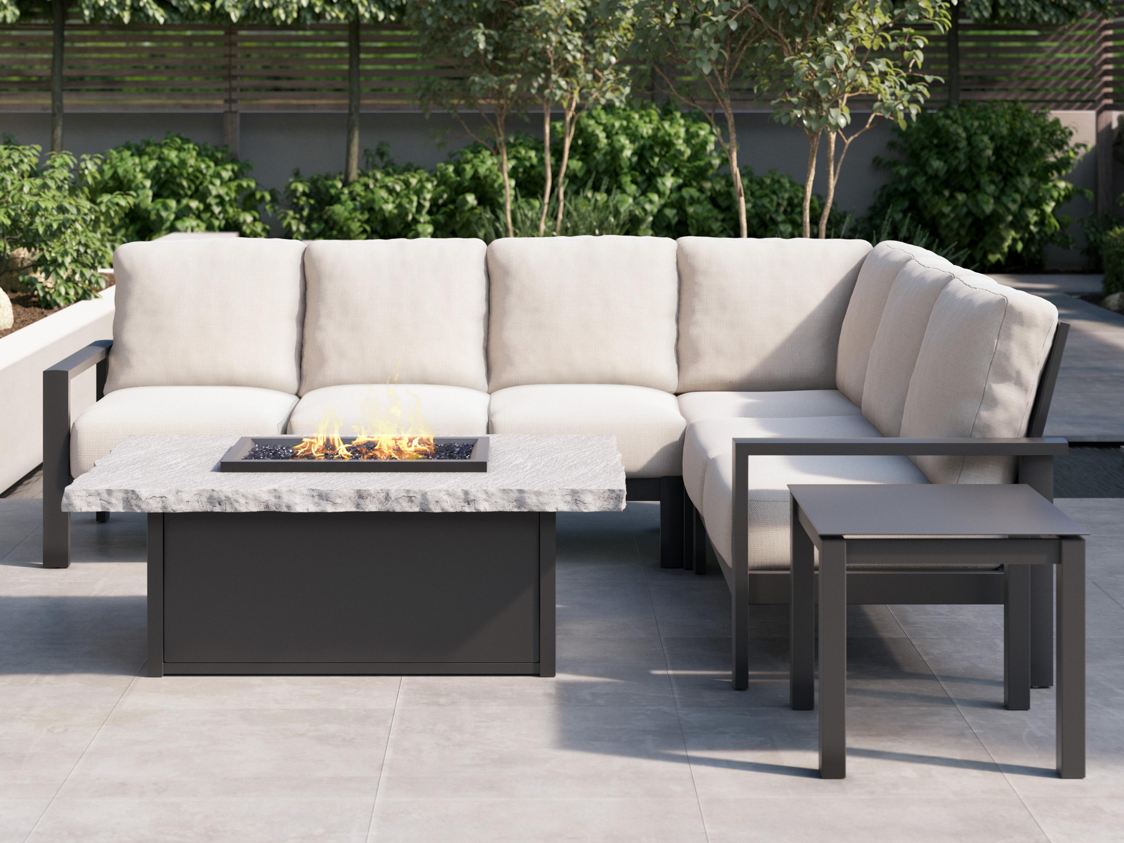 Elements Modular Lounge Set Aluminum Frame