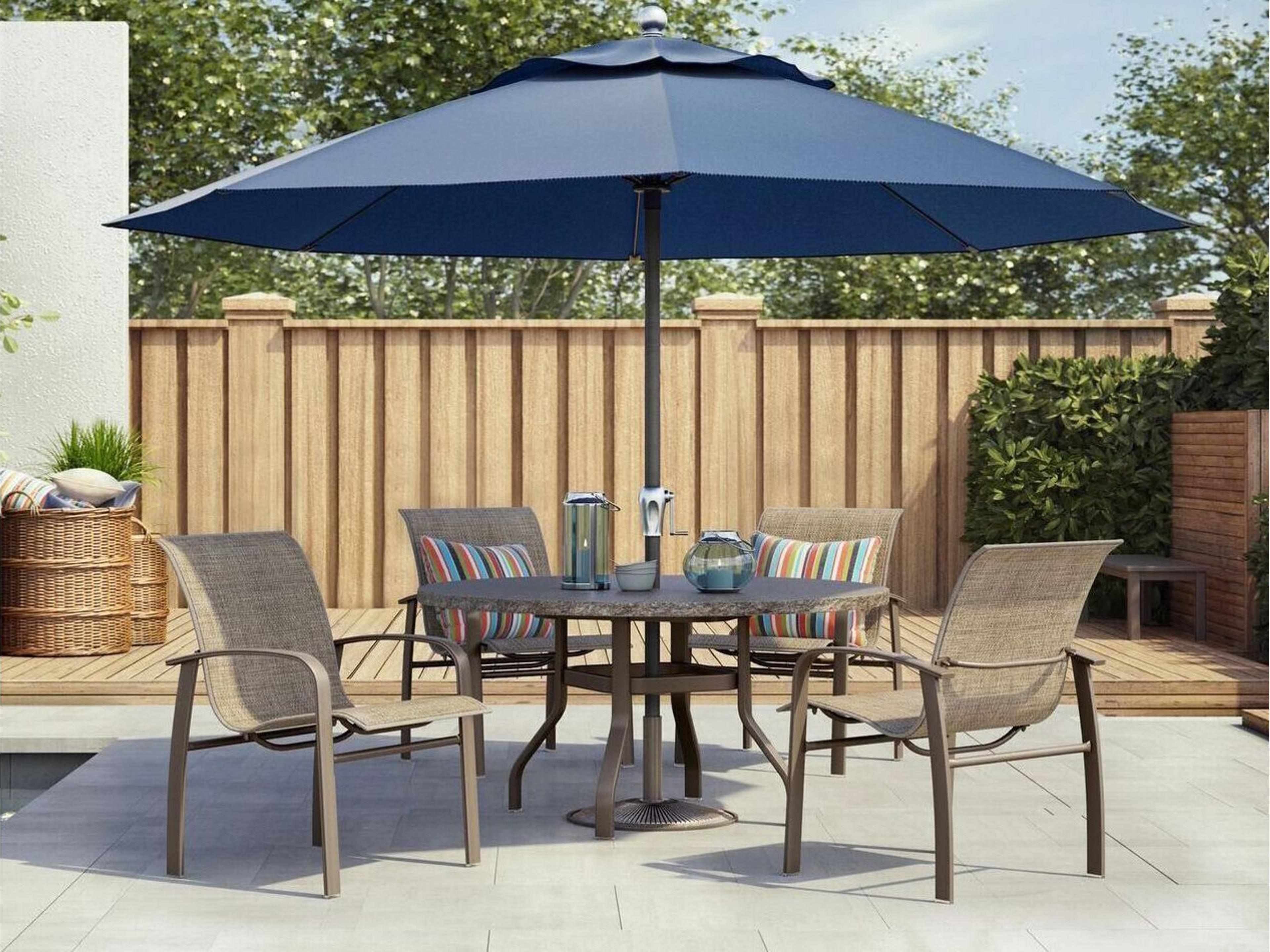 Homecrest Harbor Sling Dining Set