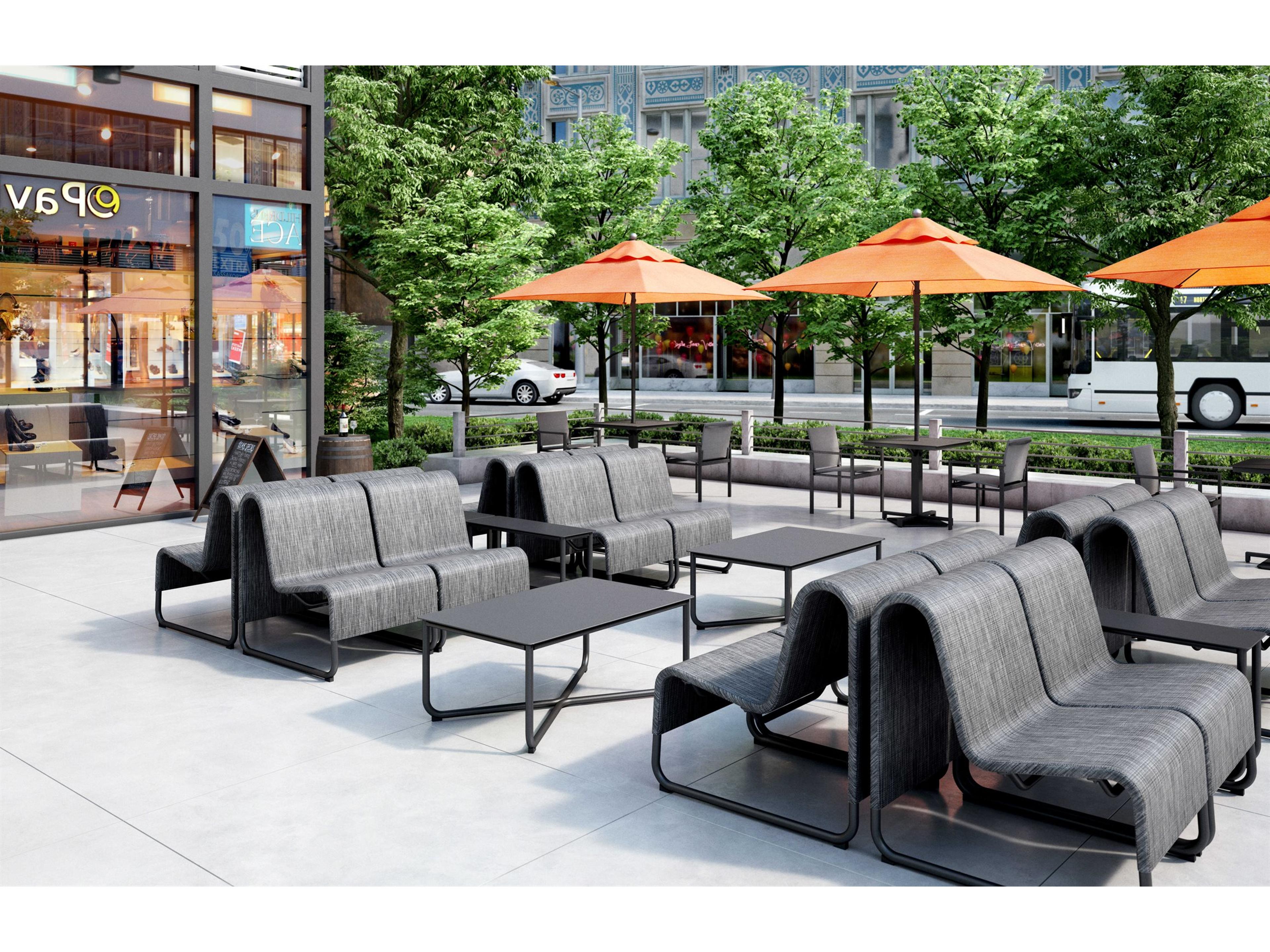 Infiniti Air Sensation Sling Aluminum Patio Lounge Set