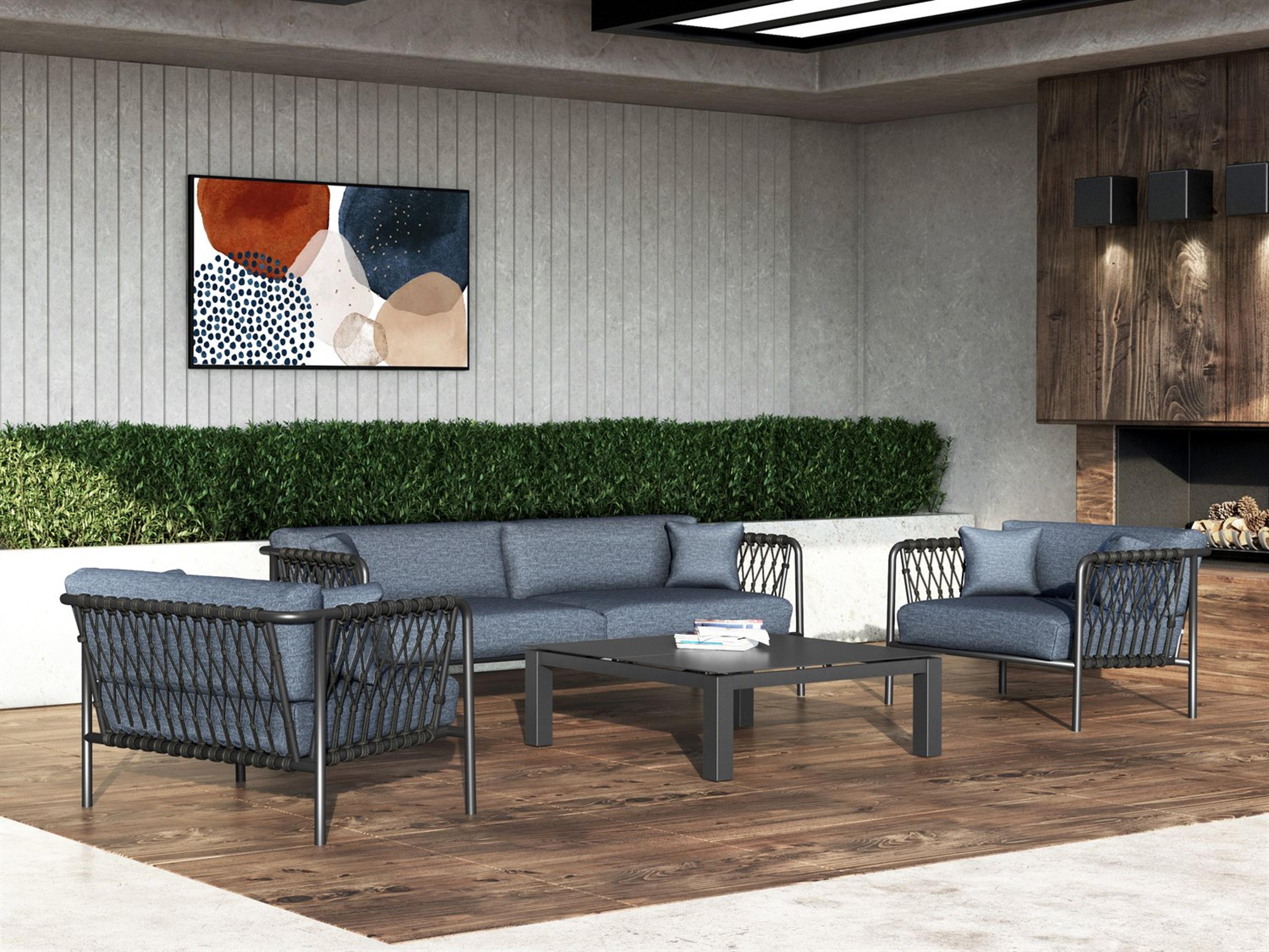 Homecrest Rowan Cushion Lounge Set