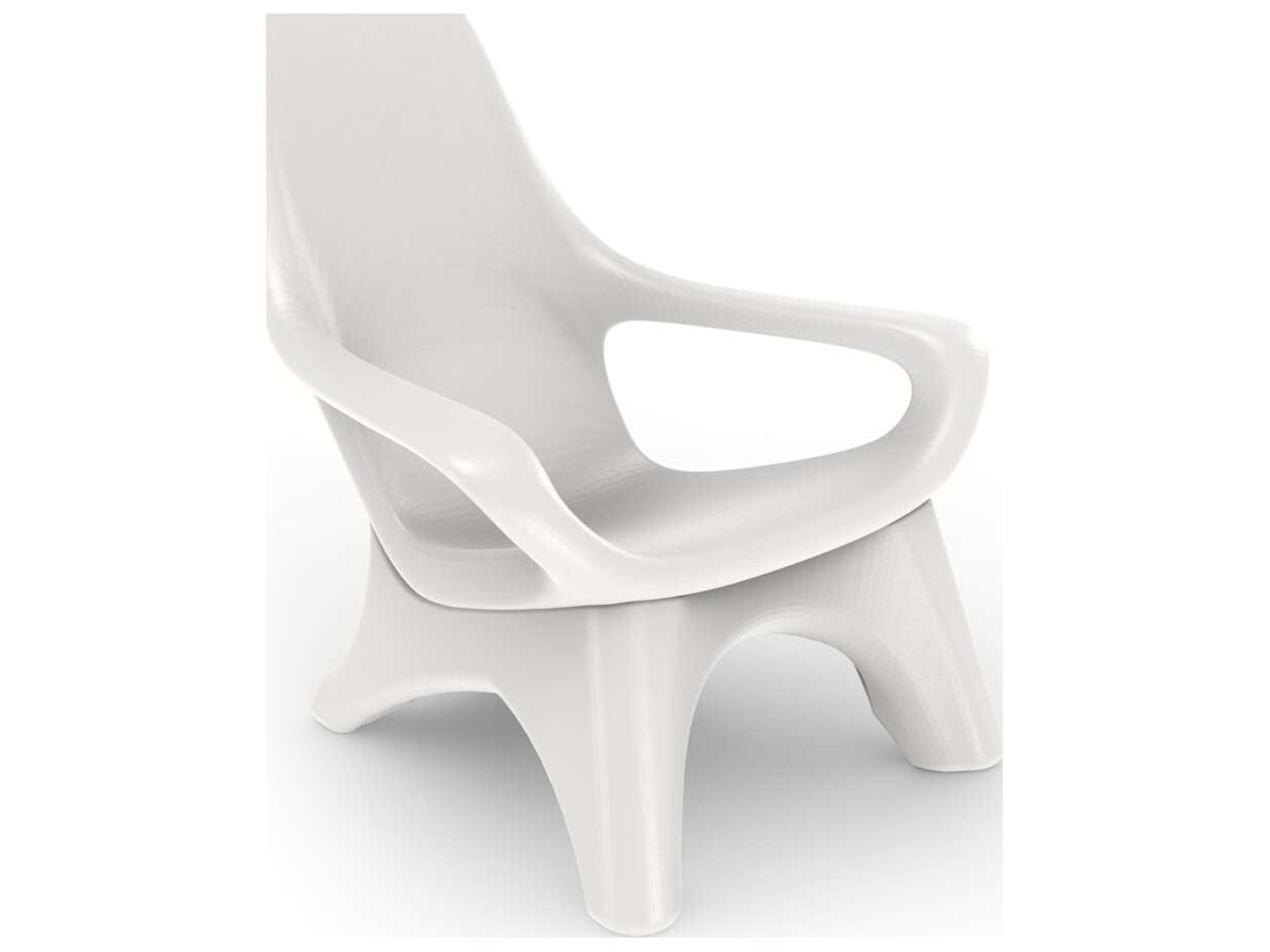 In-pool Series Resin High Back Lounge Chair