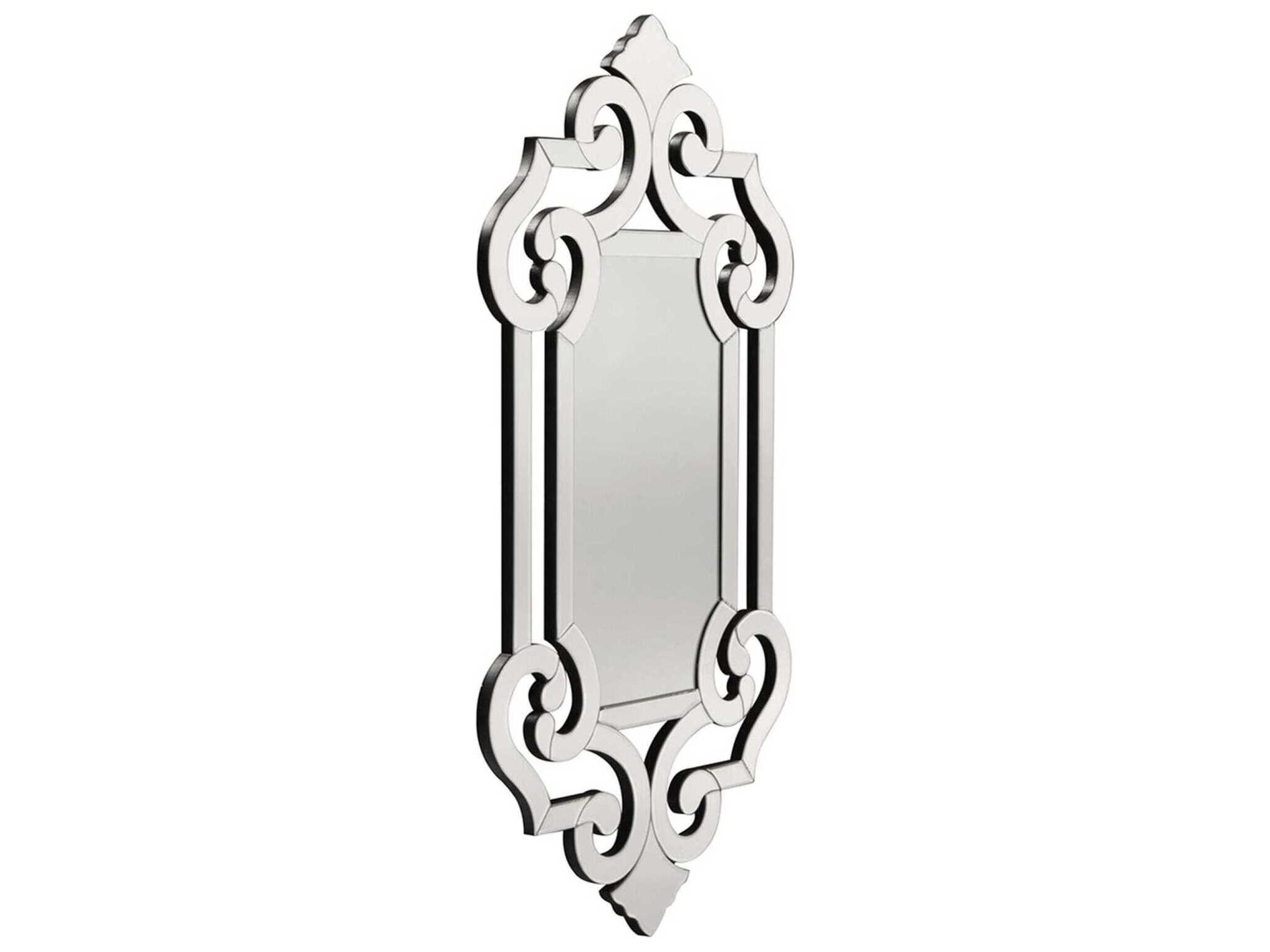 Howard Elliott Clarice Silver Wall Mirror