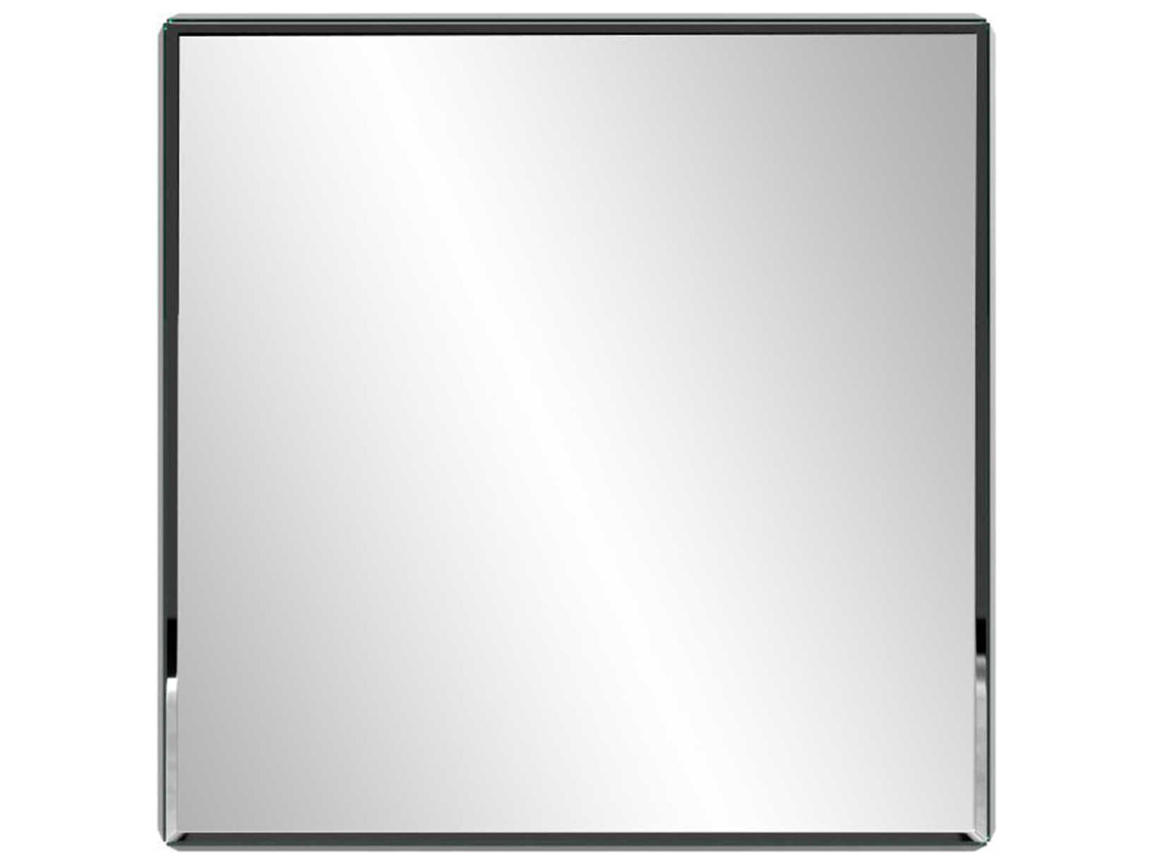 Howard Elliott Stepped Square Mirror End Table