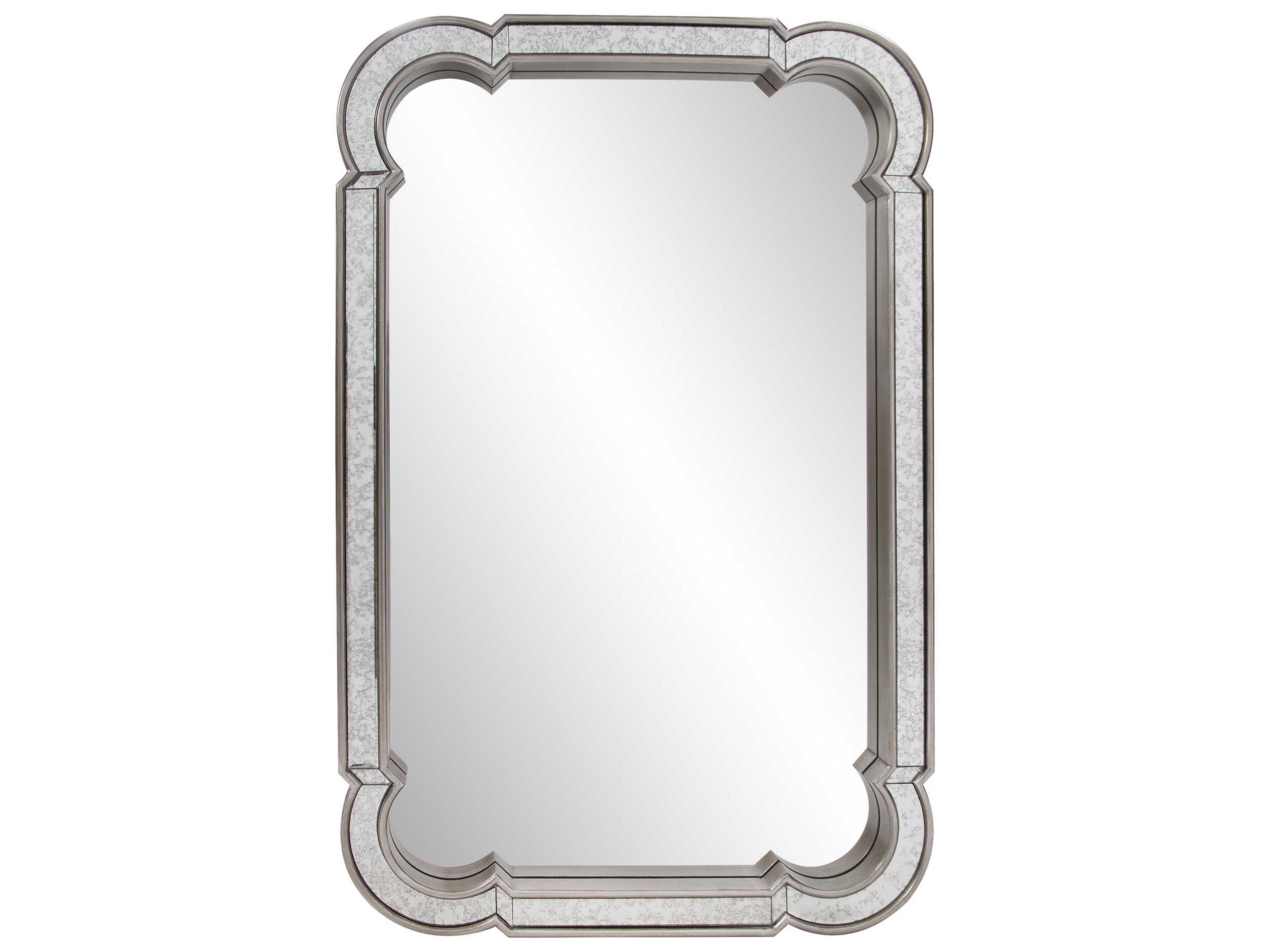 Artemis Champagne Rectangular Wall Mirror