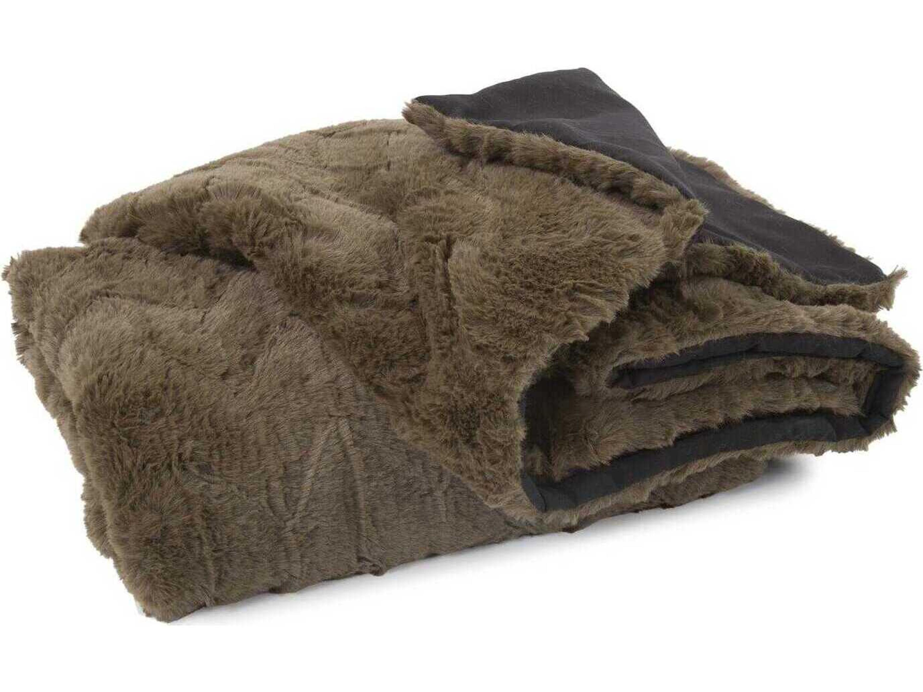 Angora Moss Throw