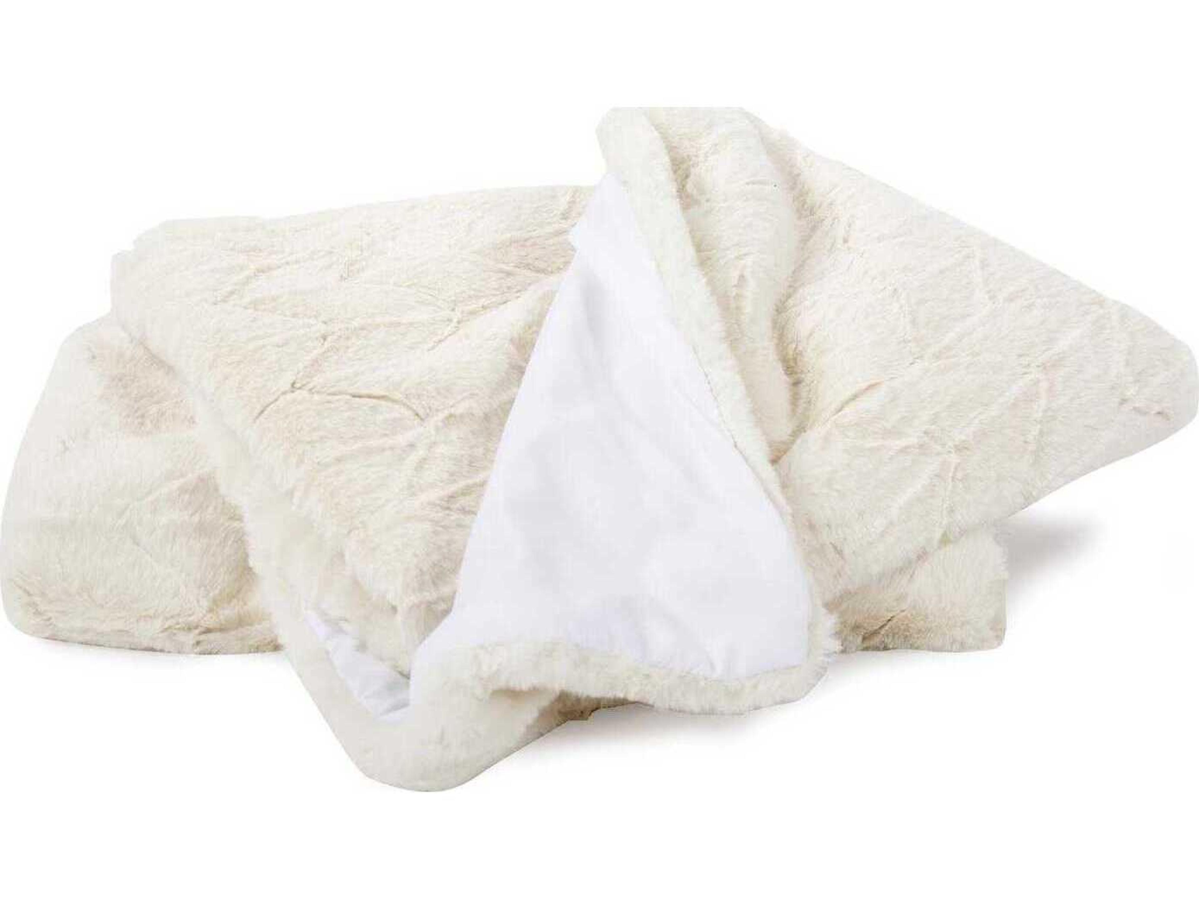 Angora Natural Throw