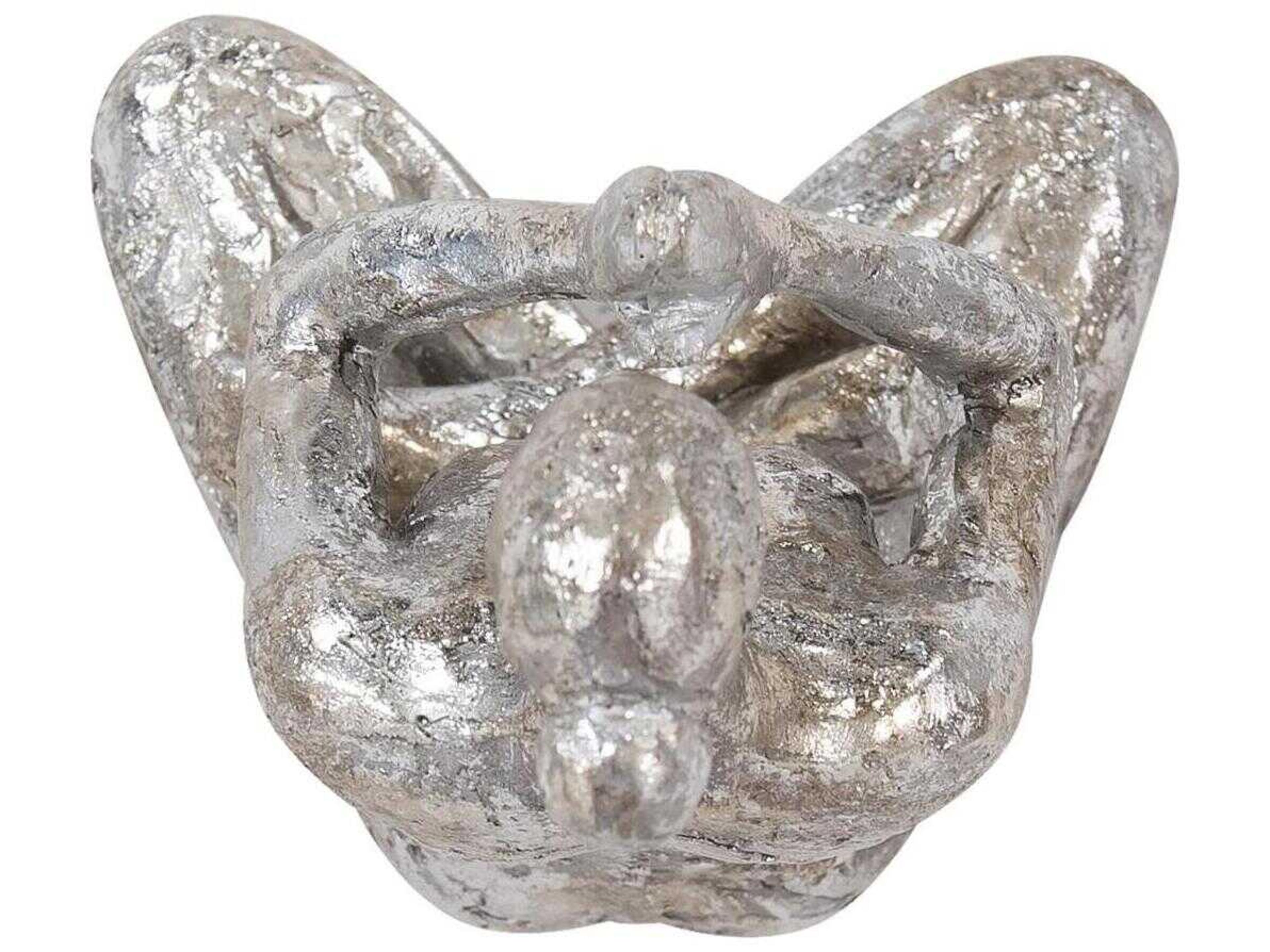 Howard Elliott Silver Lotus Yoga Pose Figure