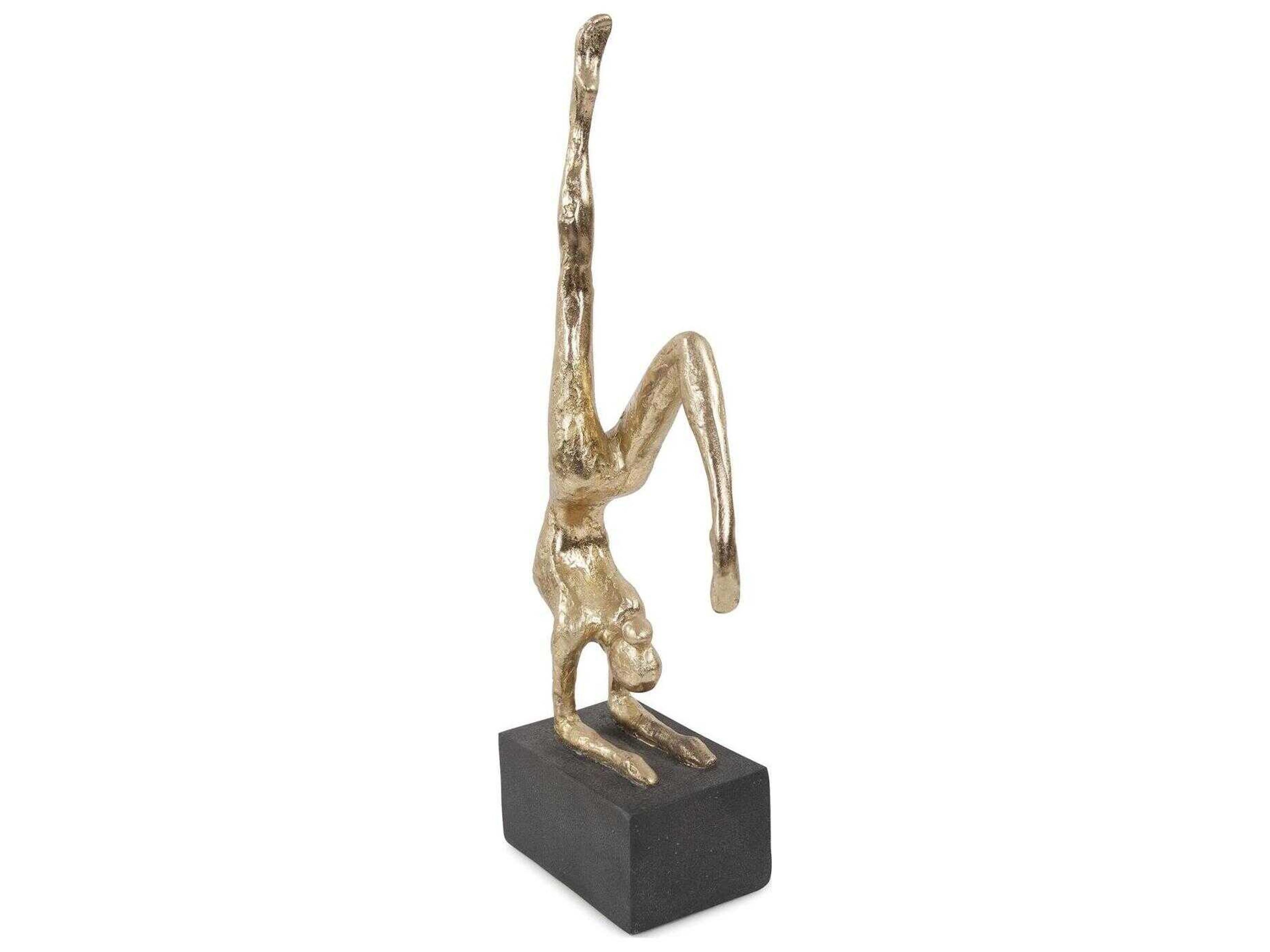 Howard Elliott Gold Cement Scorpion Pose Sculpture