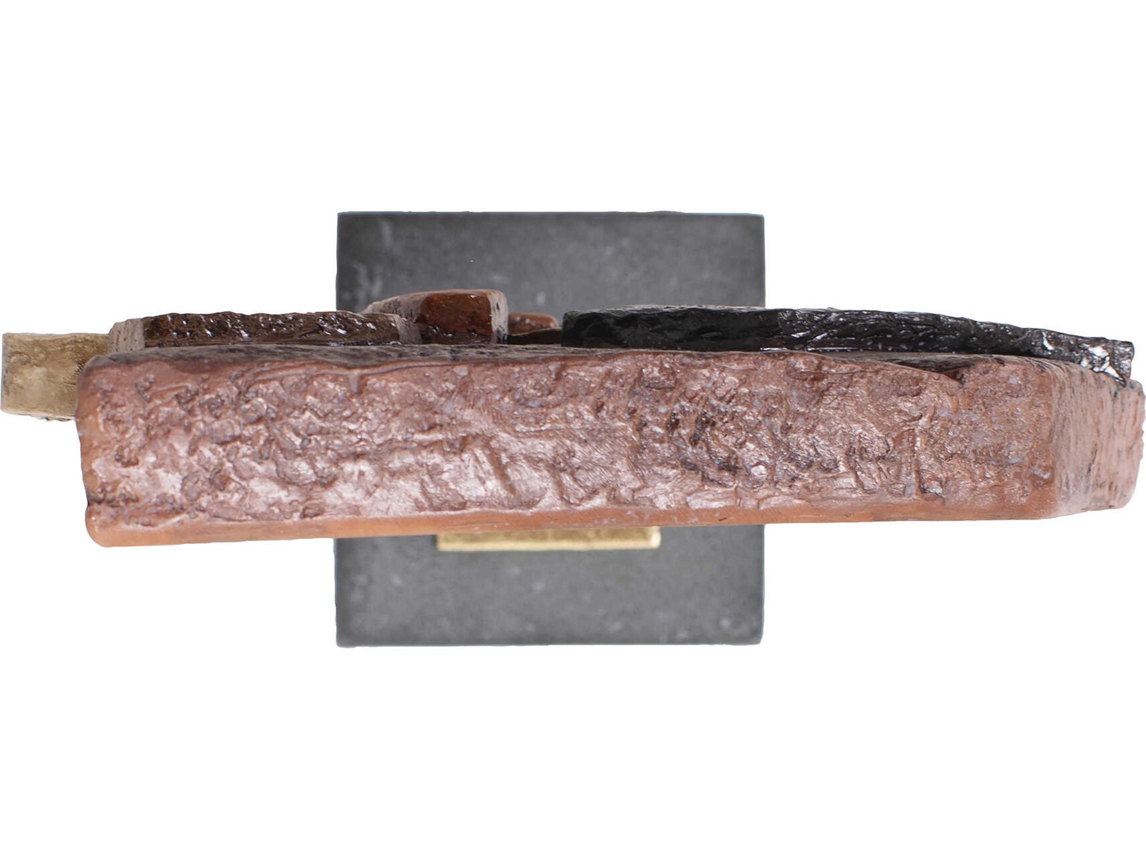 Howard Elliott Brown Gray Gold Oliver Sculpture